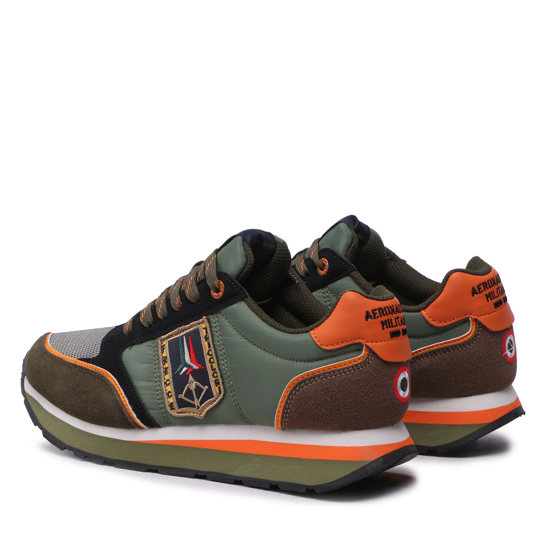 Aeronautica Militare Sneakersy 222SC228CT2954 Zelená - Pepit.cz