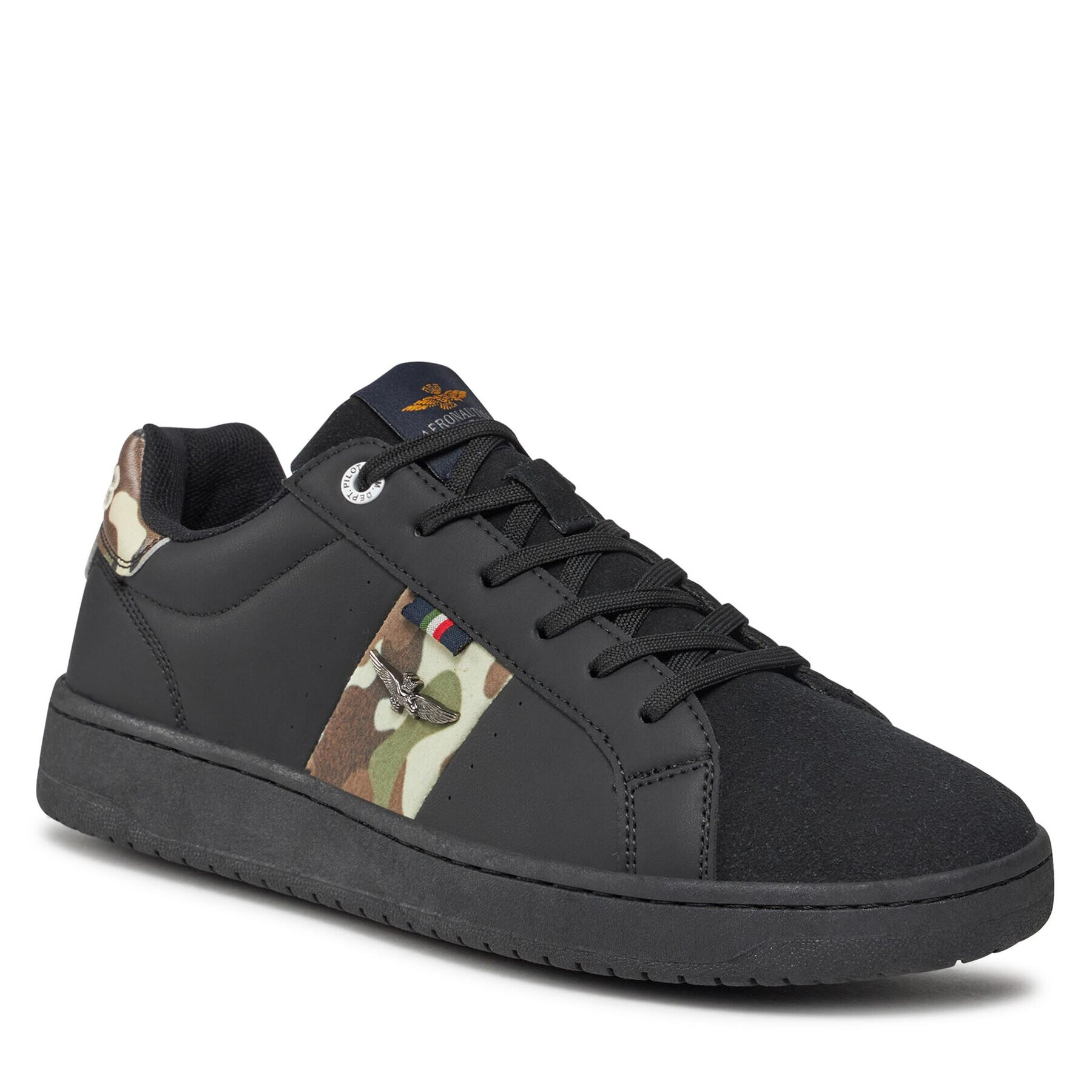 Aeronautica Militare Sneakersy 232SC211CT3226 Černá - Pepit.cz