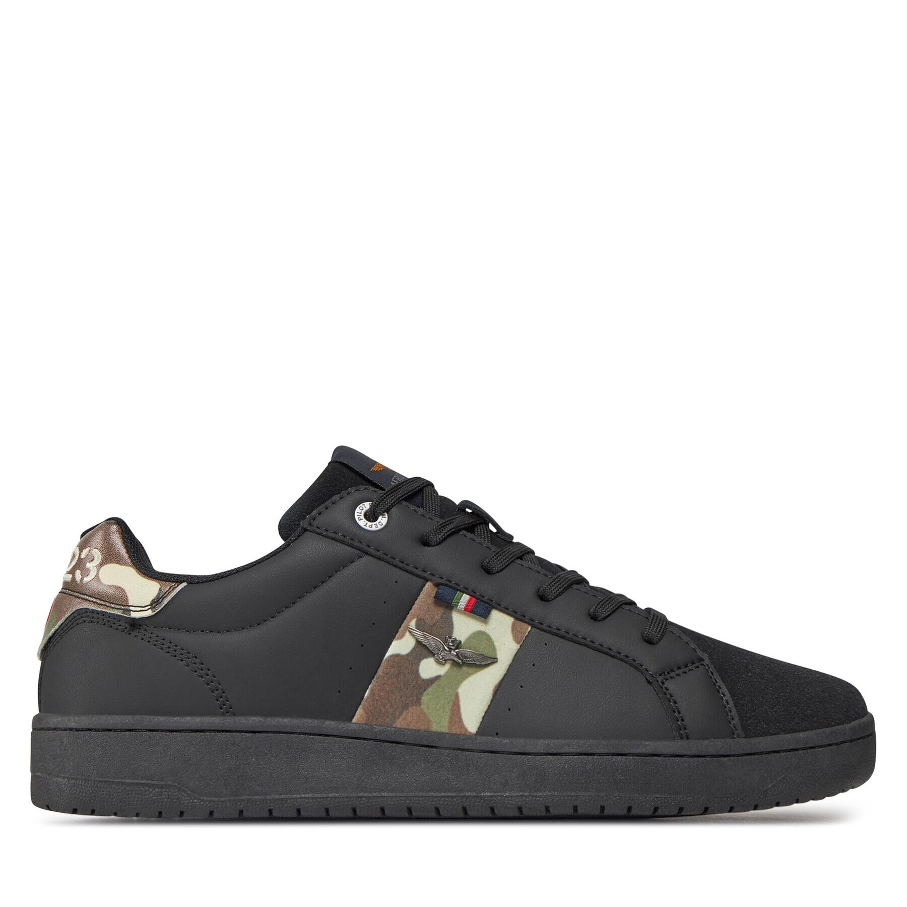 Aeronautica Militare Sneakersy 232SC211CT3226 Černá - Pepit.cz