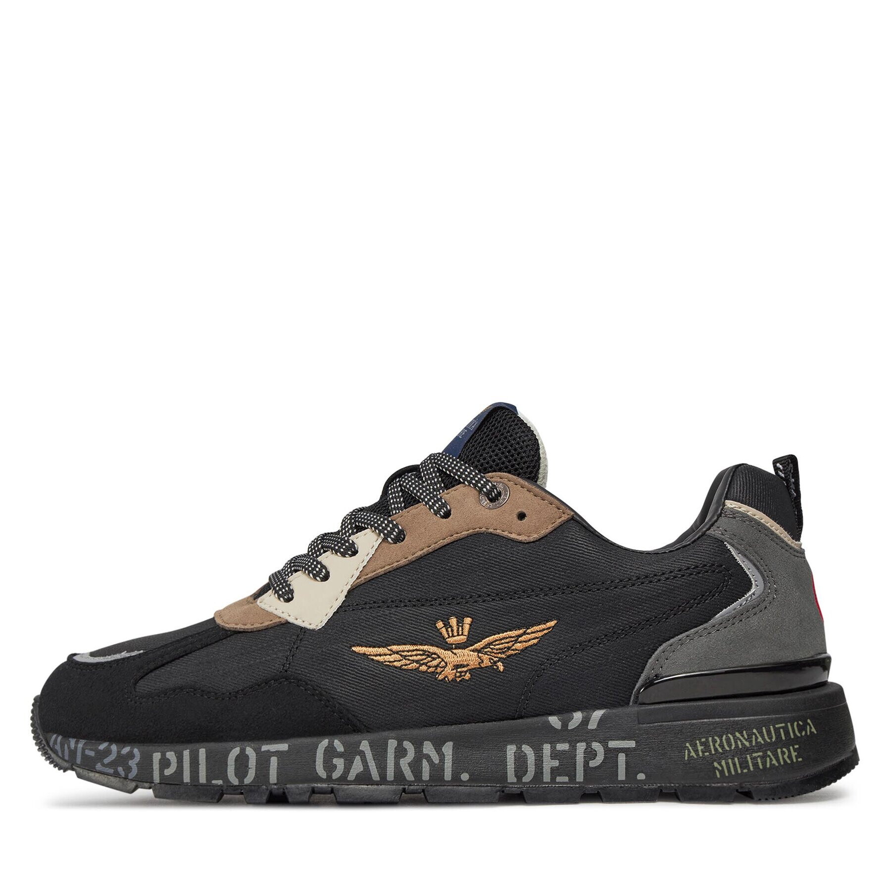 Aeronautica Militare Sneakersy 232SC214CT3228 Černá - Pepit.cz