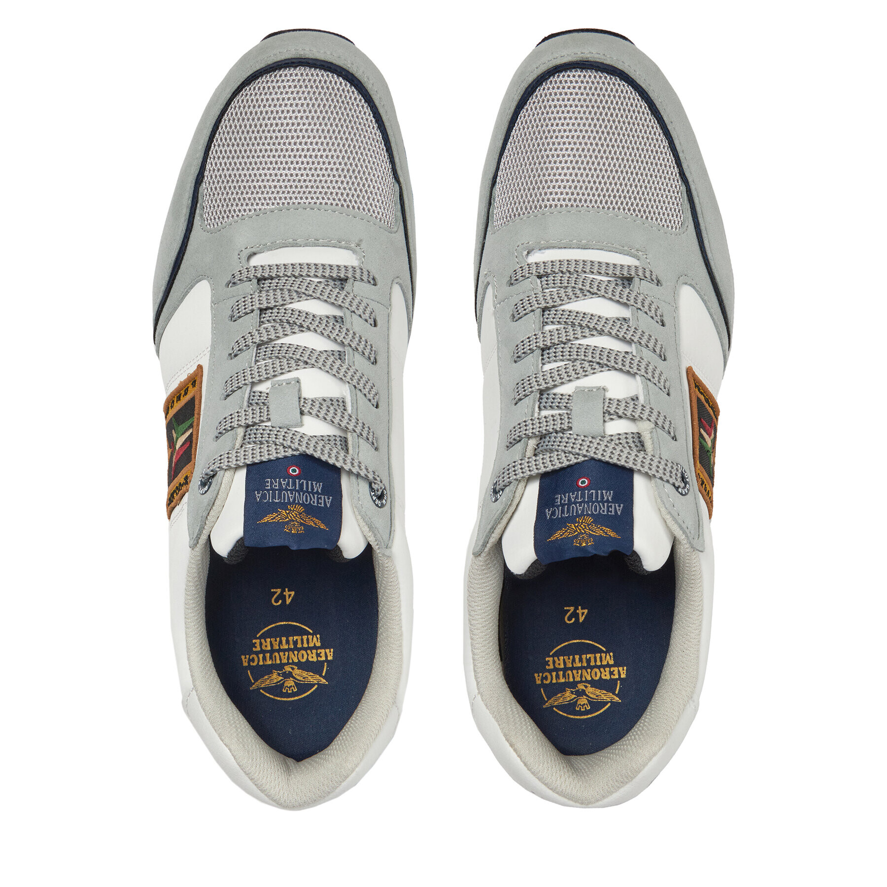 Aeronautica Militare Sneakersy 232SC258CT3222 Šedá - Pepit.cz