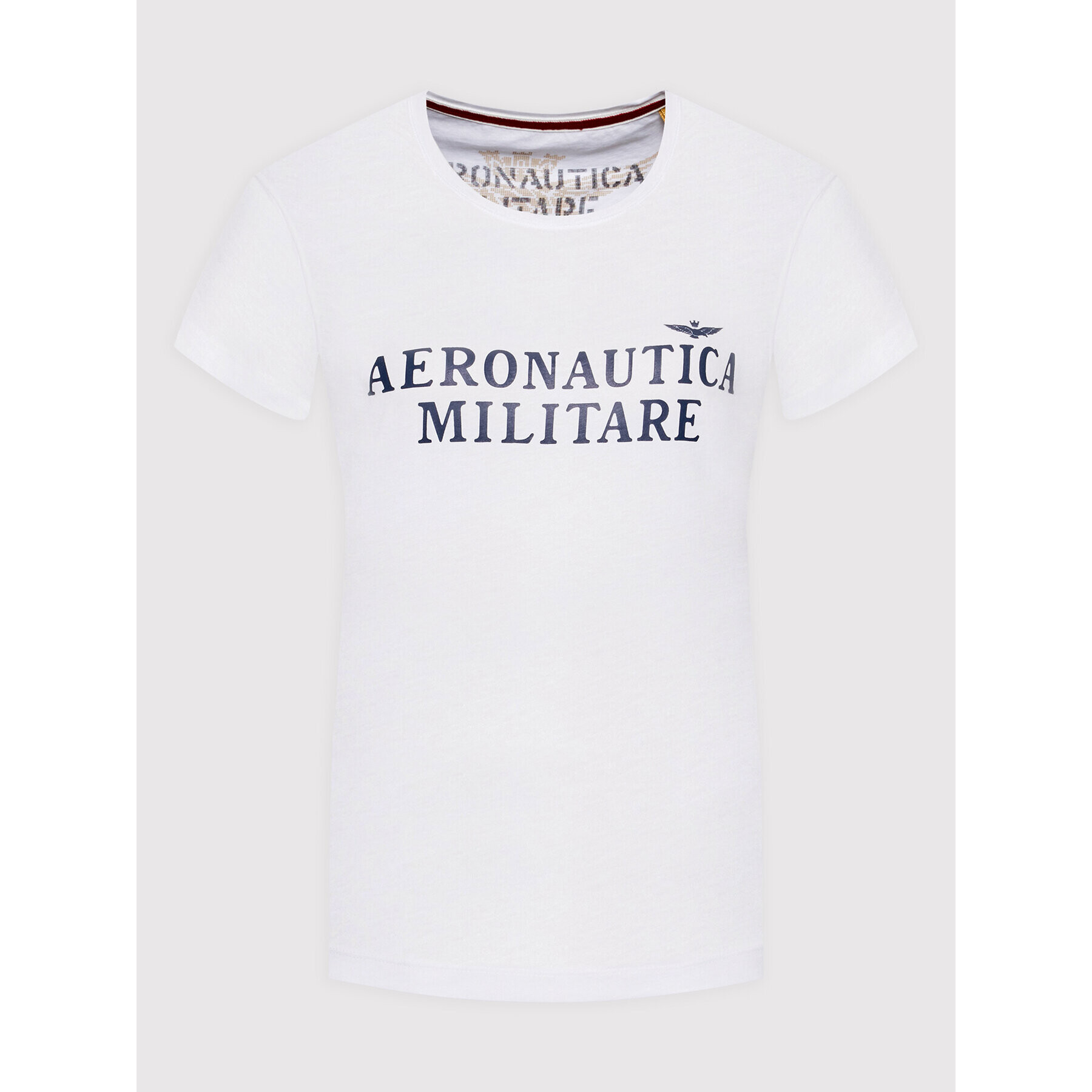 Aeronautica Militare T-Shirt 221TS1983DJ510 Bílá Regular Fit - Pepit.cz