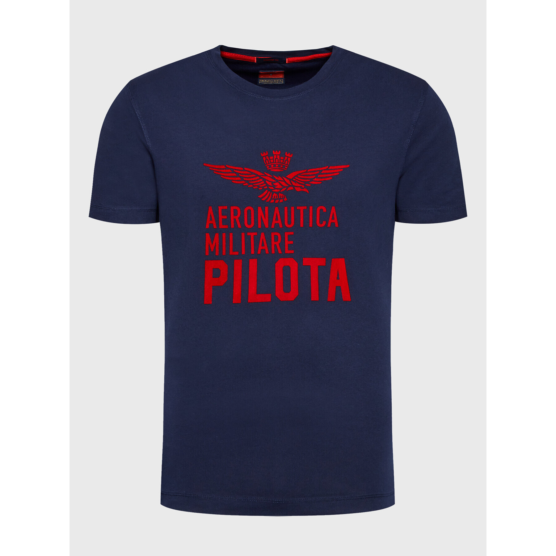 Aeronautica Militare T-Shirt 222TS1990J550 Tmavomodrá Regular Fit - Pepit.cz