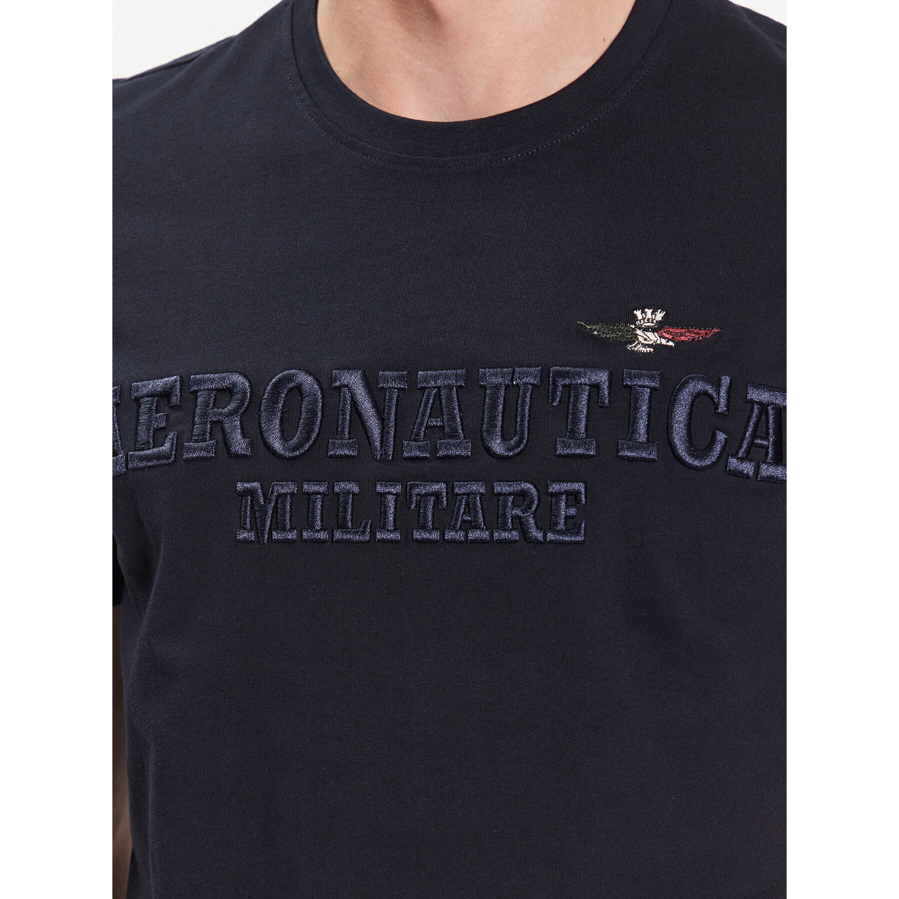 Aeronautica Militare T-Shirt 231TS2077J538 Tmavomodrá Regular Fit - Pepit.cz