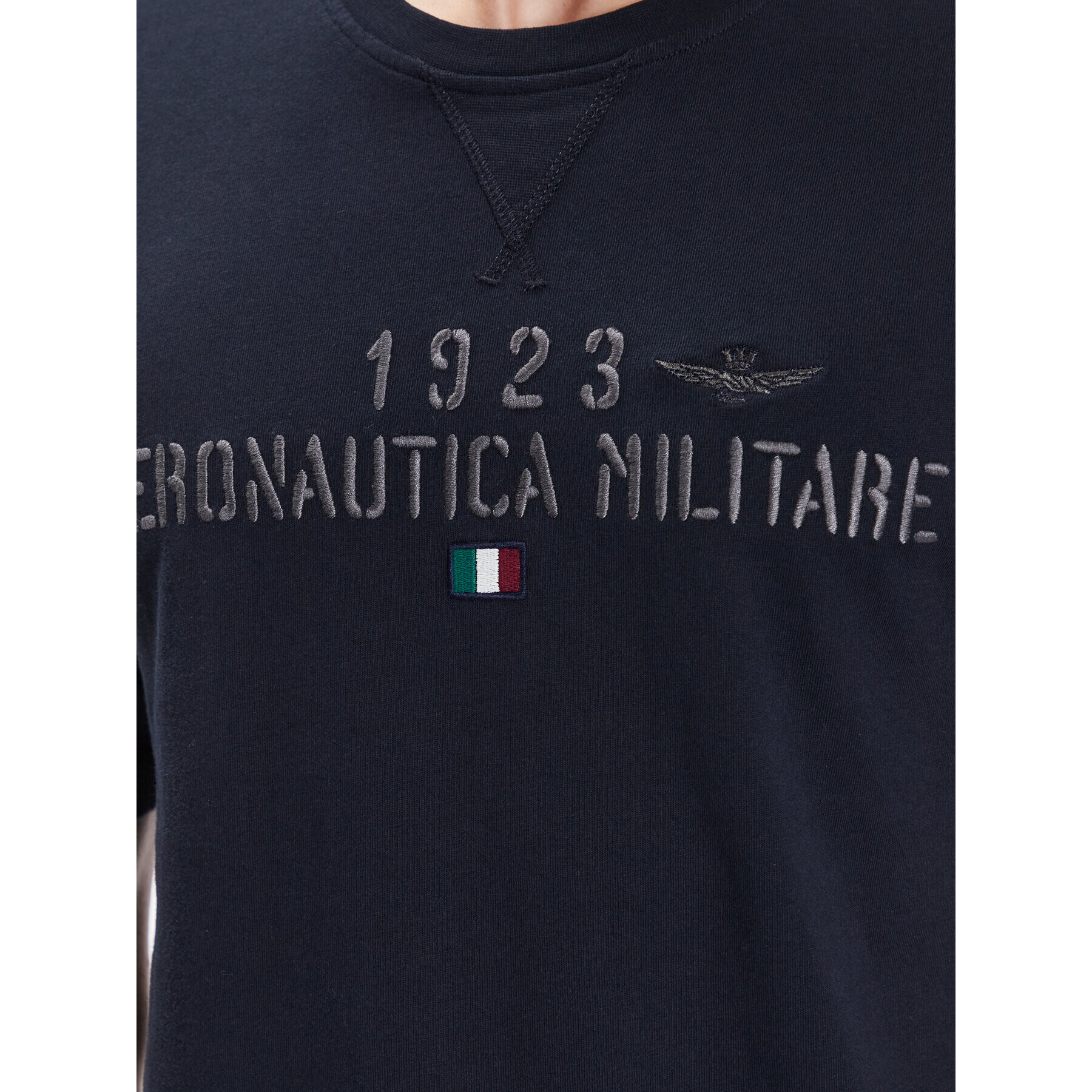 Aeronautica Militare T-Shirt 231TS2099J584 Tmavomodrá Regular Fit - Pepit.cz