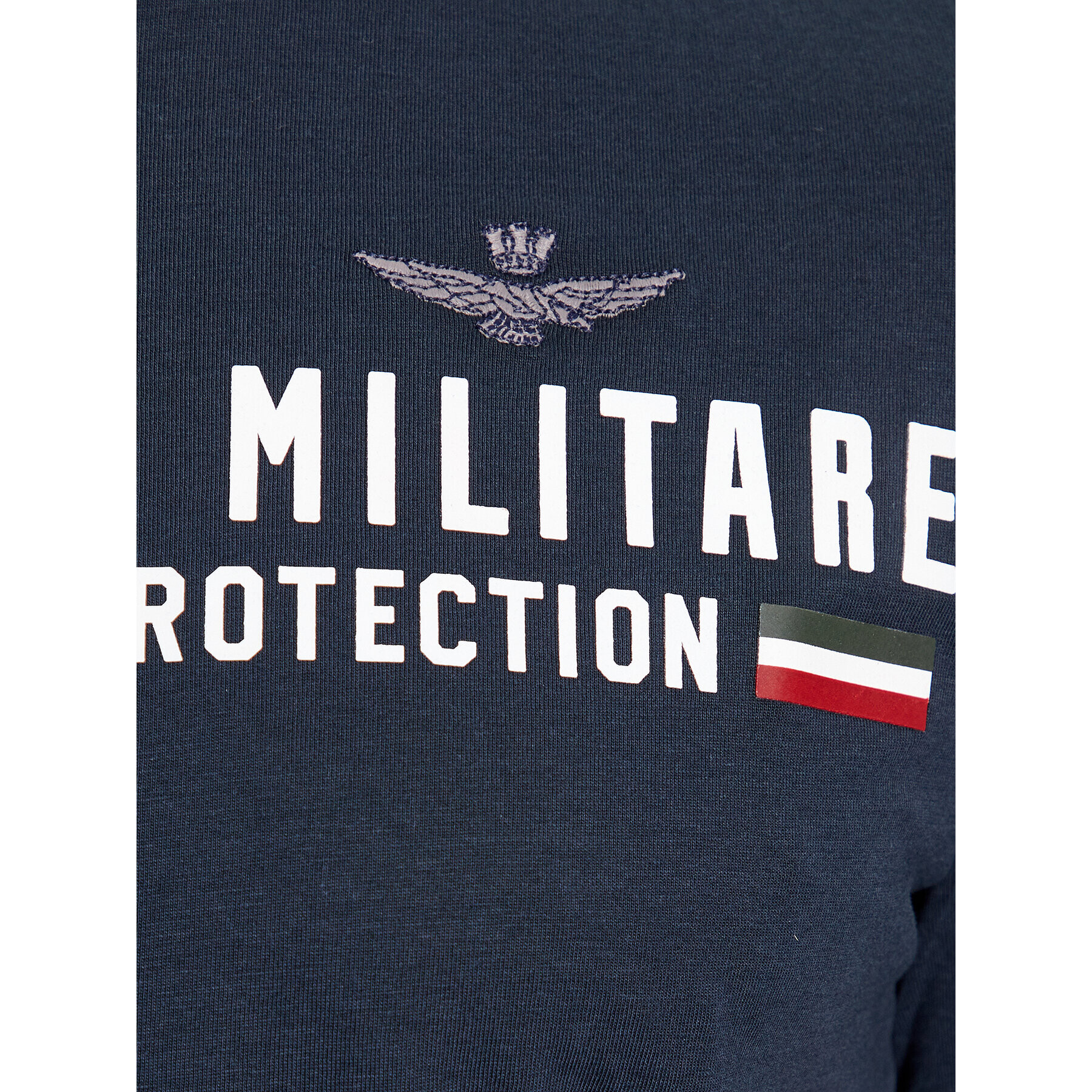 Aeronautica Militare T-Shirt 232TS1942J538 Tmavomodrá Regular Fit - Pepit.cz