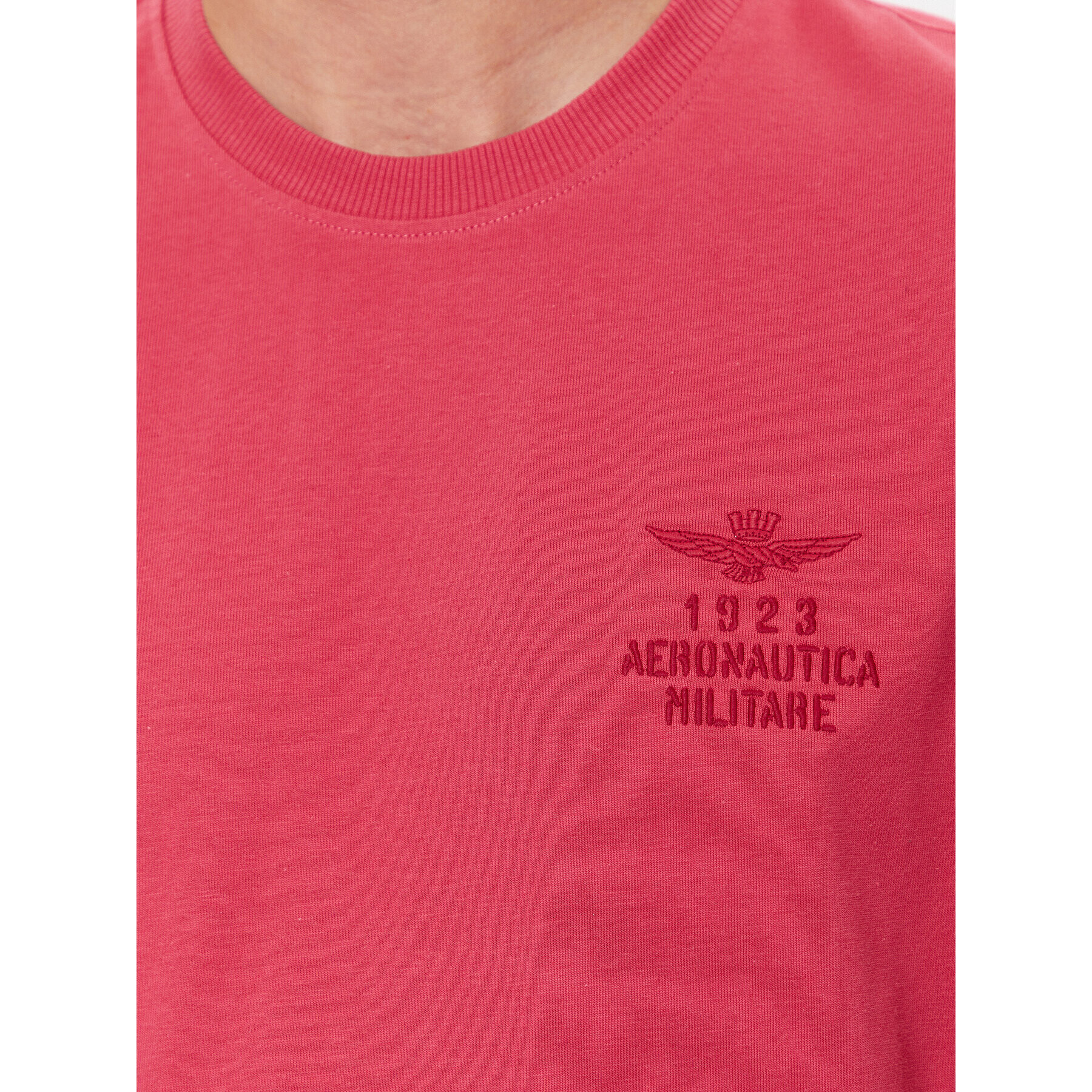 Aeronautica Militare T-Shirt 232TS2129J609 Růžová Regular Fit - Pepit.cz