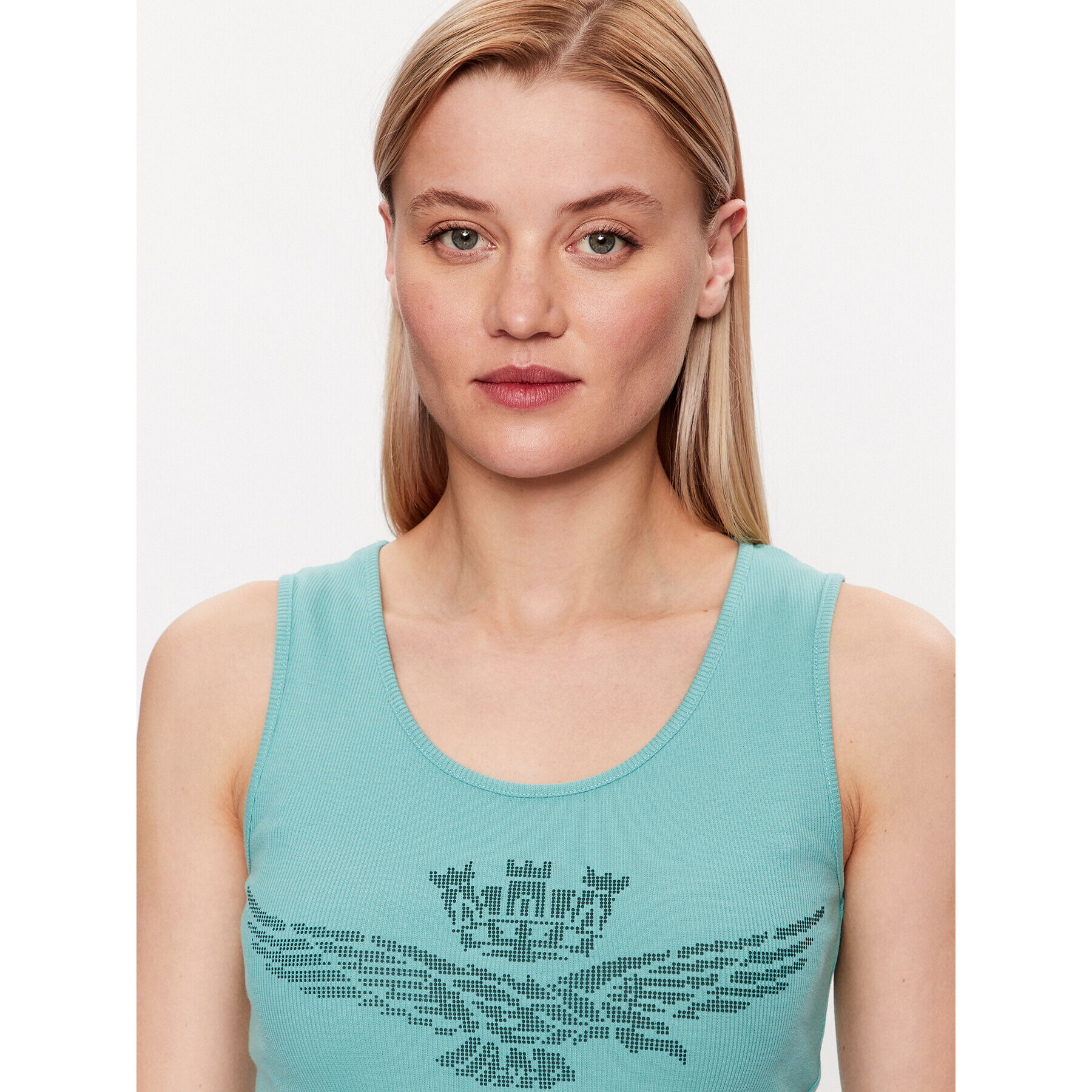 Aeronautica Militare Top 231TS2114DJ585 Zelená Regular Fit - Pepit.cz