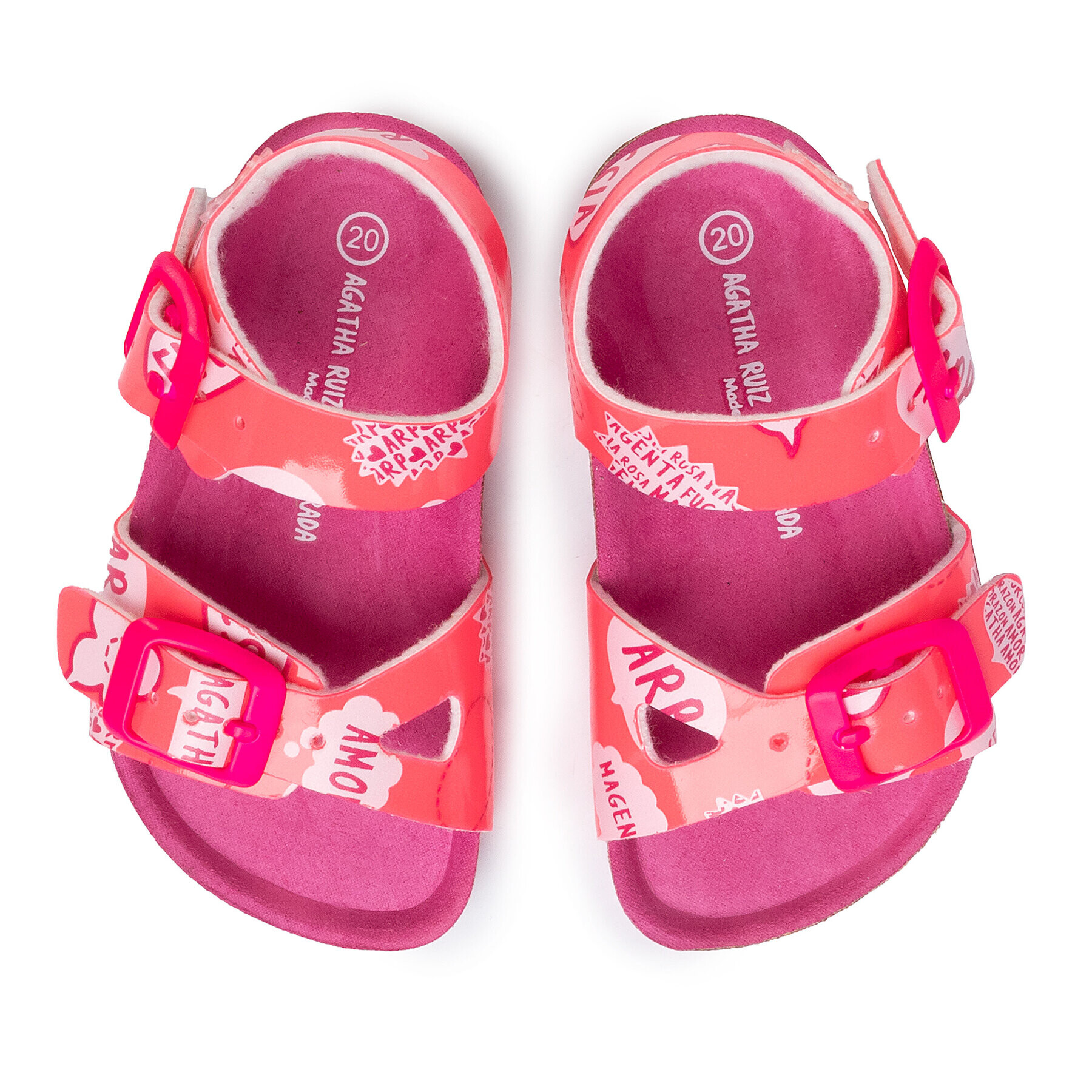 Agatha Ruiz de la Prada Sandály 202987 M Růžová - Pepit.cz