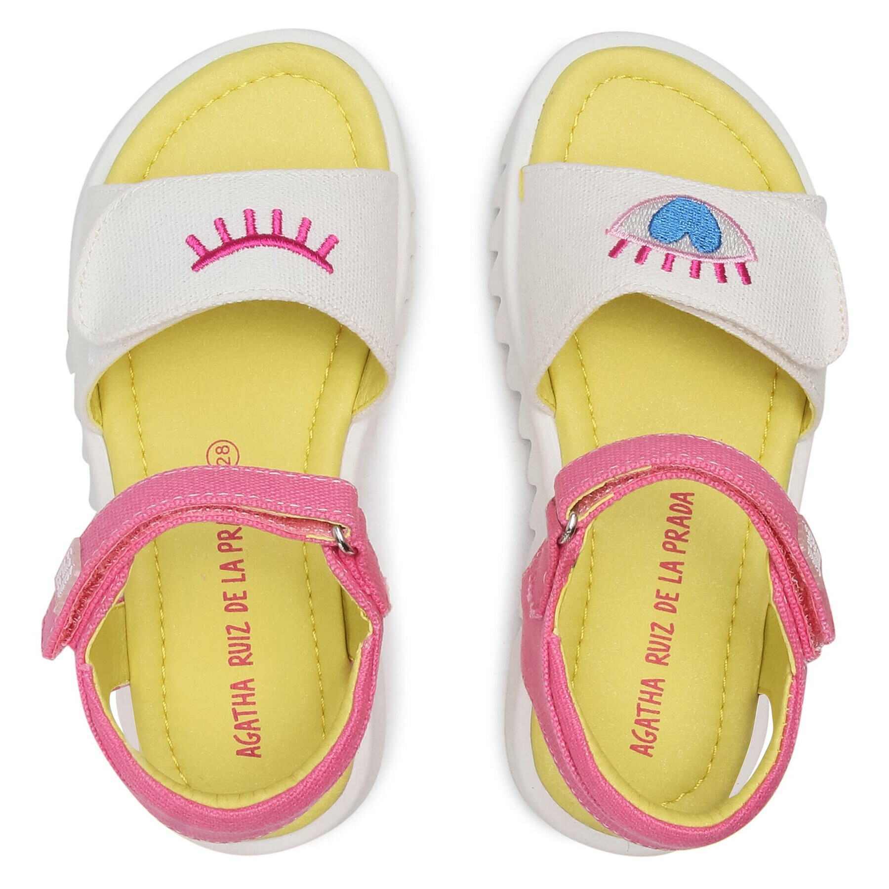 Agatha Ruiz de la Prada Sandály 212940 S Růžová - Pepit.cz