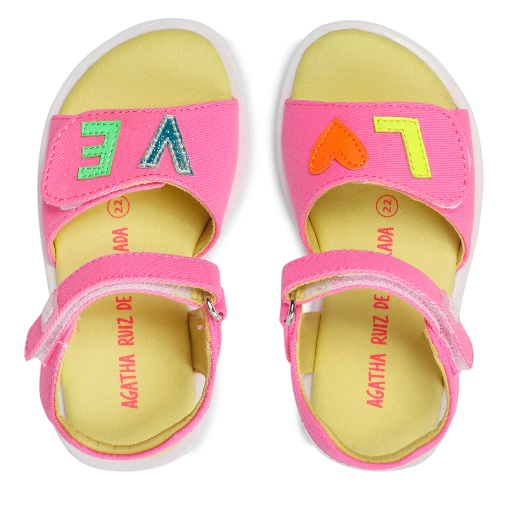 Agatha Ruiz de la Prada Sandály 222930-A Růžová - Pepit.cz