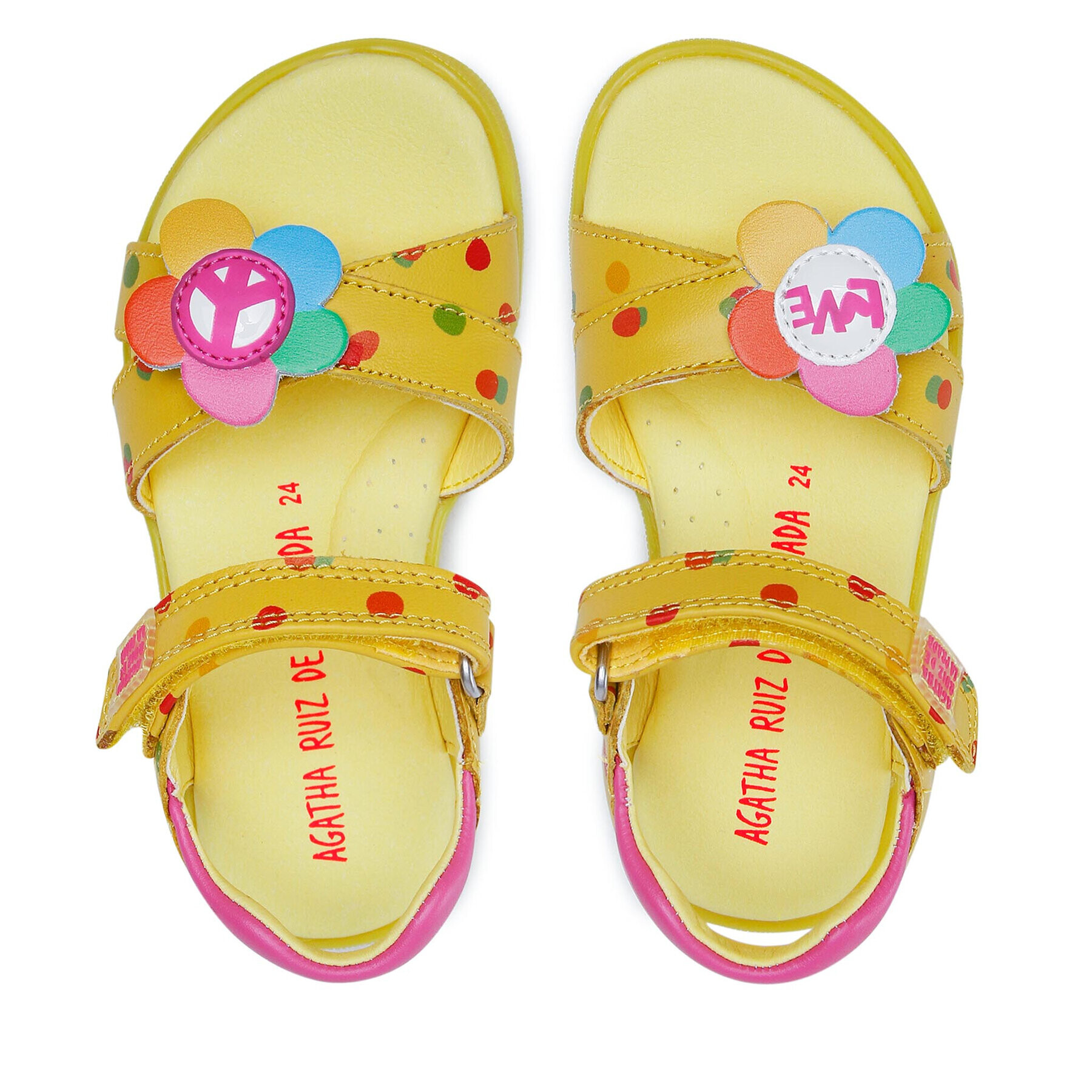 Agatha Ruiz de la Prada Sandály 222935-B M Žlutá - Pepit.cz