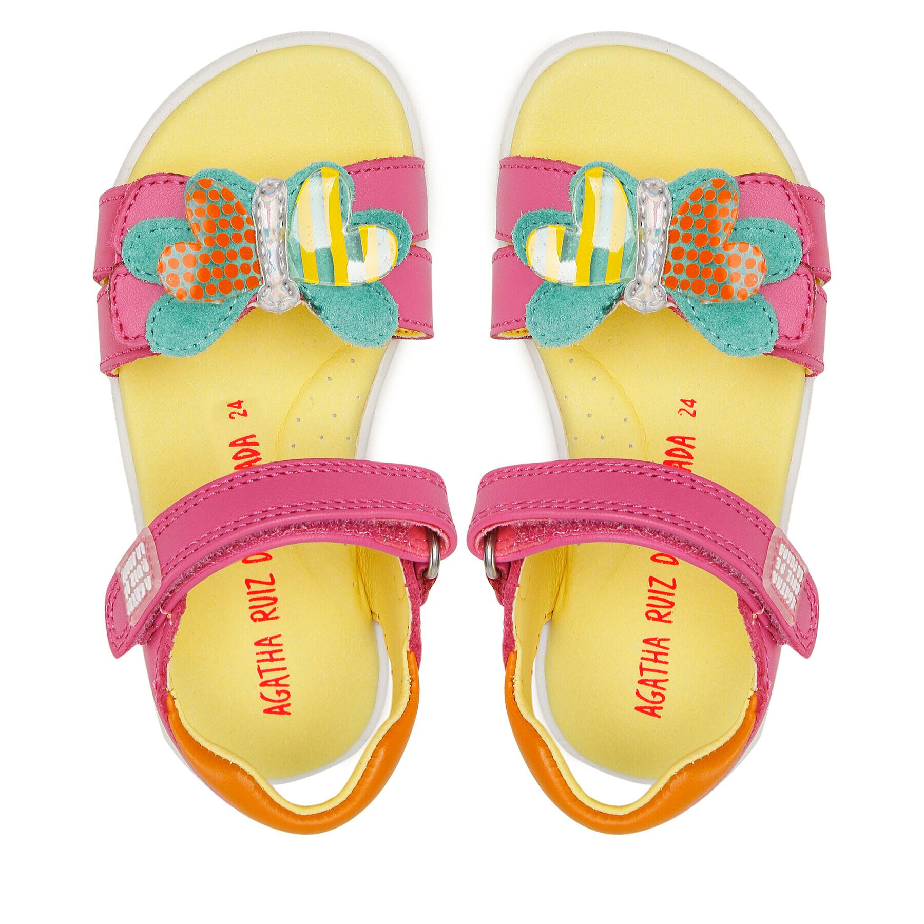 Agatha Ruiz de la Prada Sandály 222936 A M Růžová - Pepit.cz