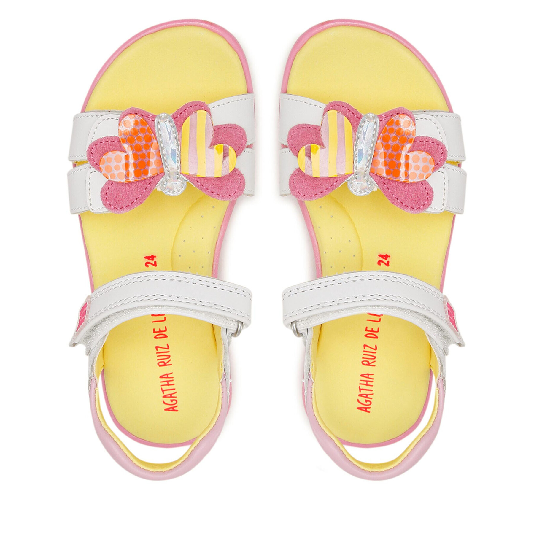 Agatha Ruiz de la Prada Sandály 222936-C M Bílá - Pepit.cz