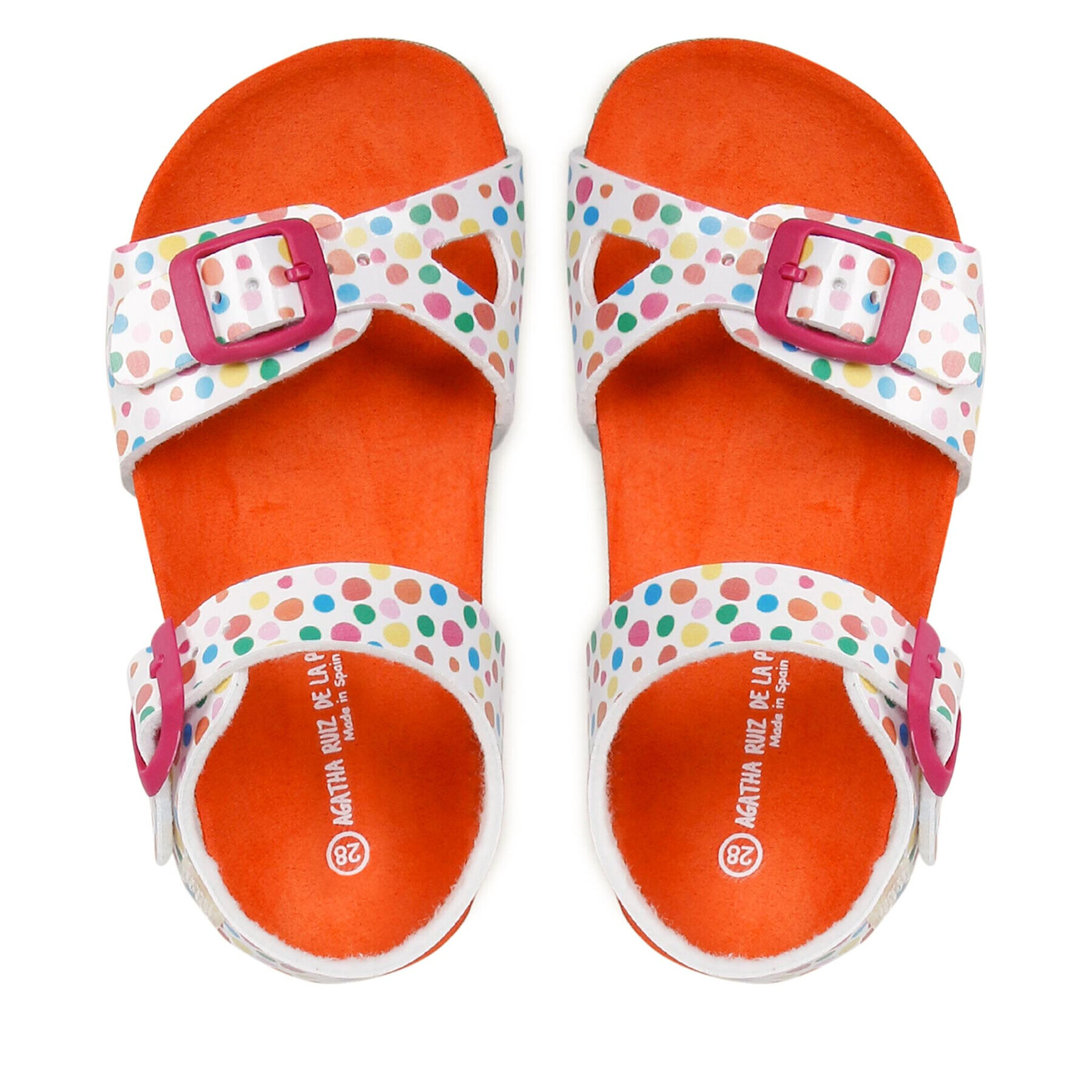 Agatha Ruiz de la Prada Sandály 222953-A D Bílá - Pepit.cz