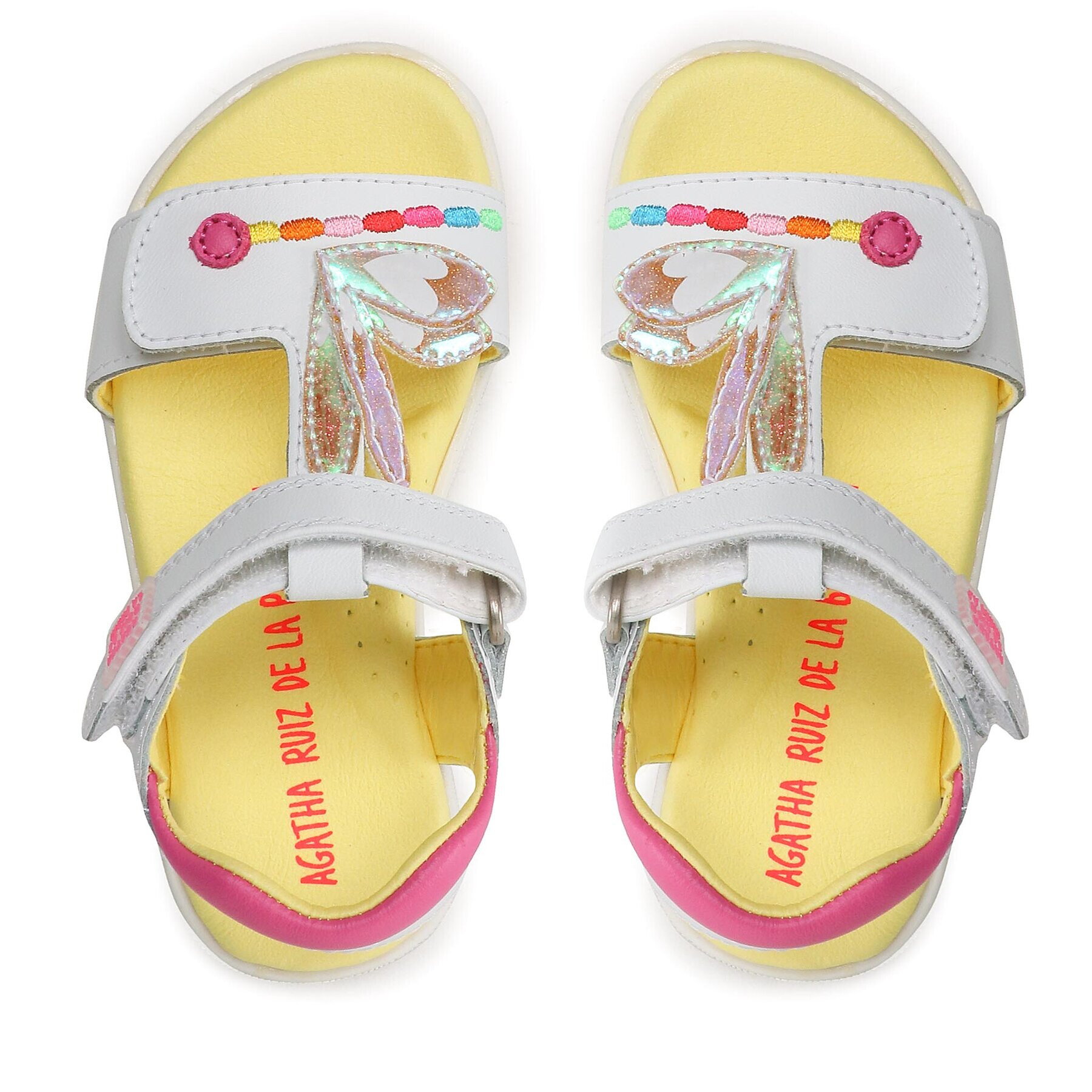 Agatha Ruiz de la Prada Sandály 232947 M Bílá - Pepit.cz