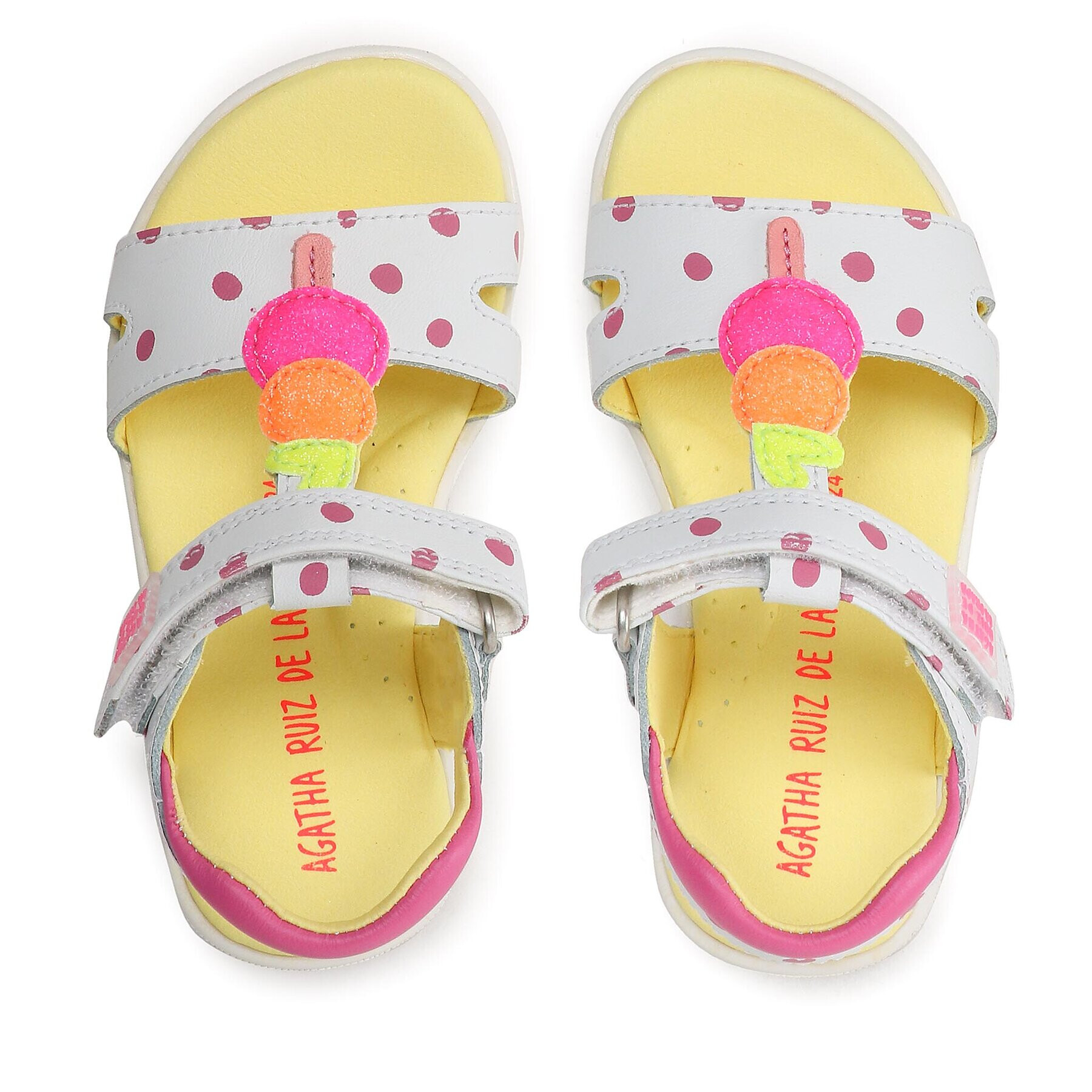 Agatha Ruiz de la Prada Sandály 232950 M Bílá - Pepit.cz