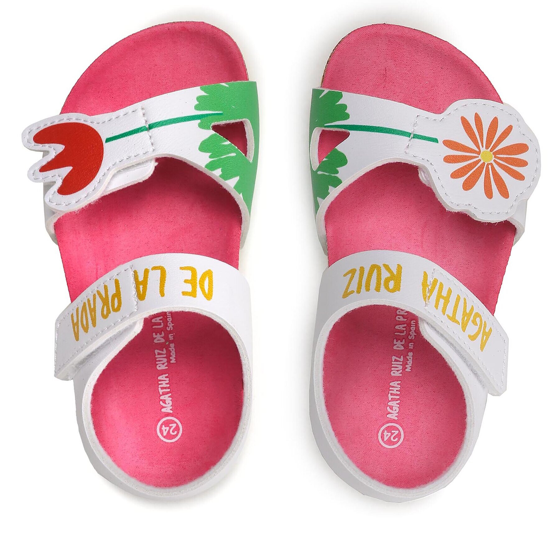 Agatha Ruiz de la Prada Sandály 232960 S Bílá - Pepit.cz