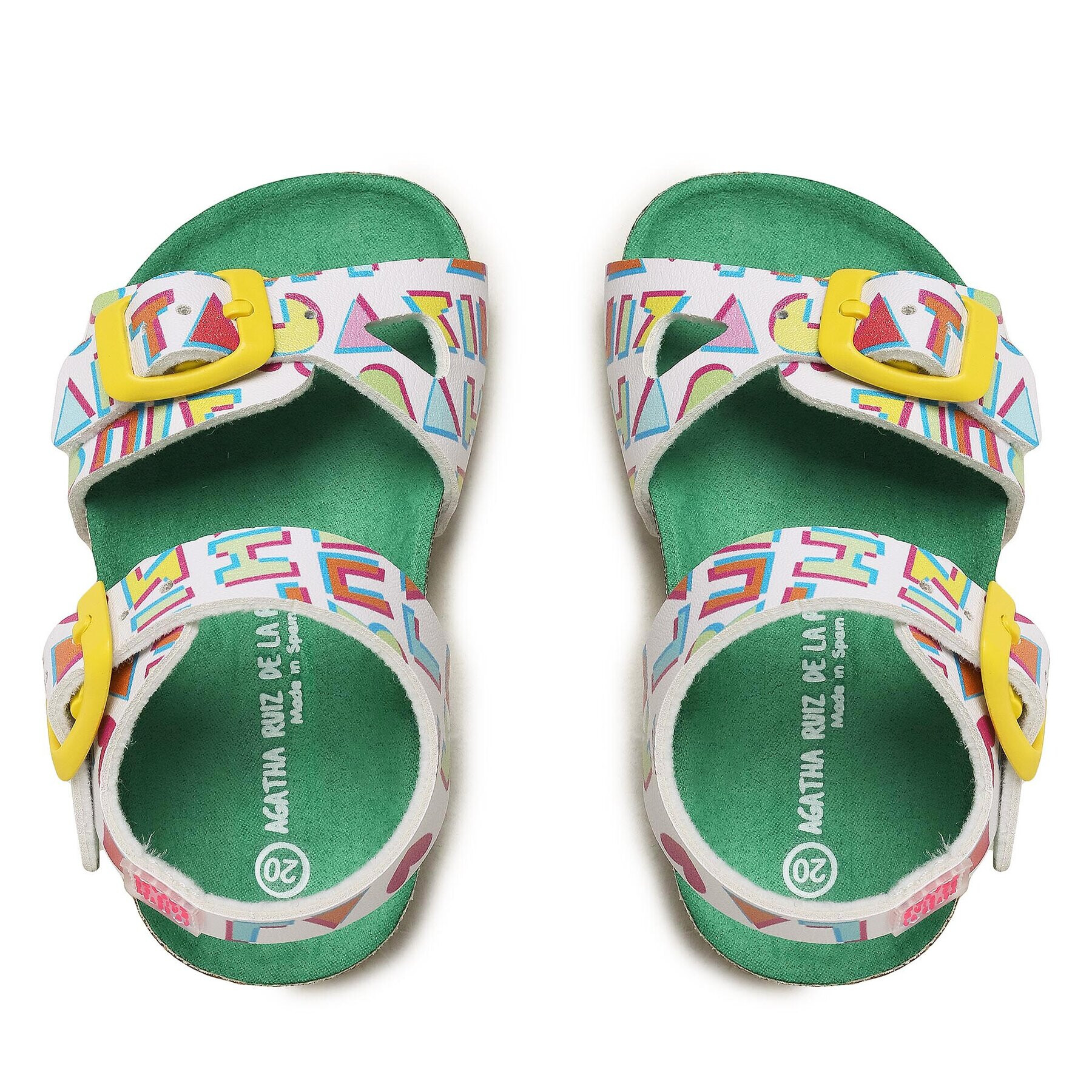 Agatha Ruiz de la Prada Sandály 232966 M Bílá - Pepit.cz