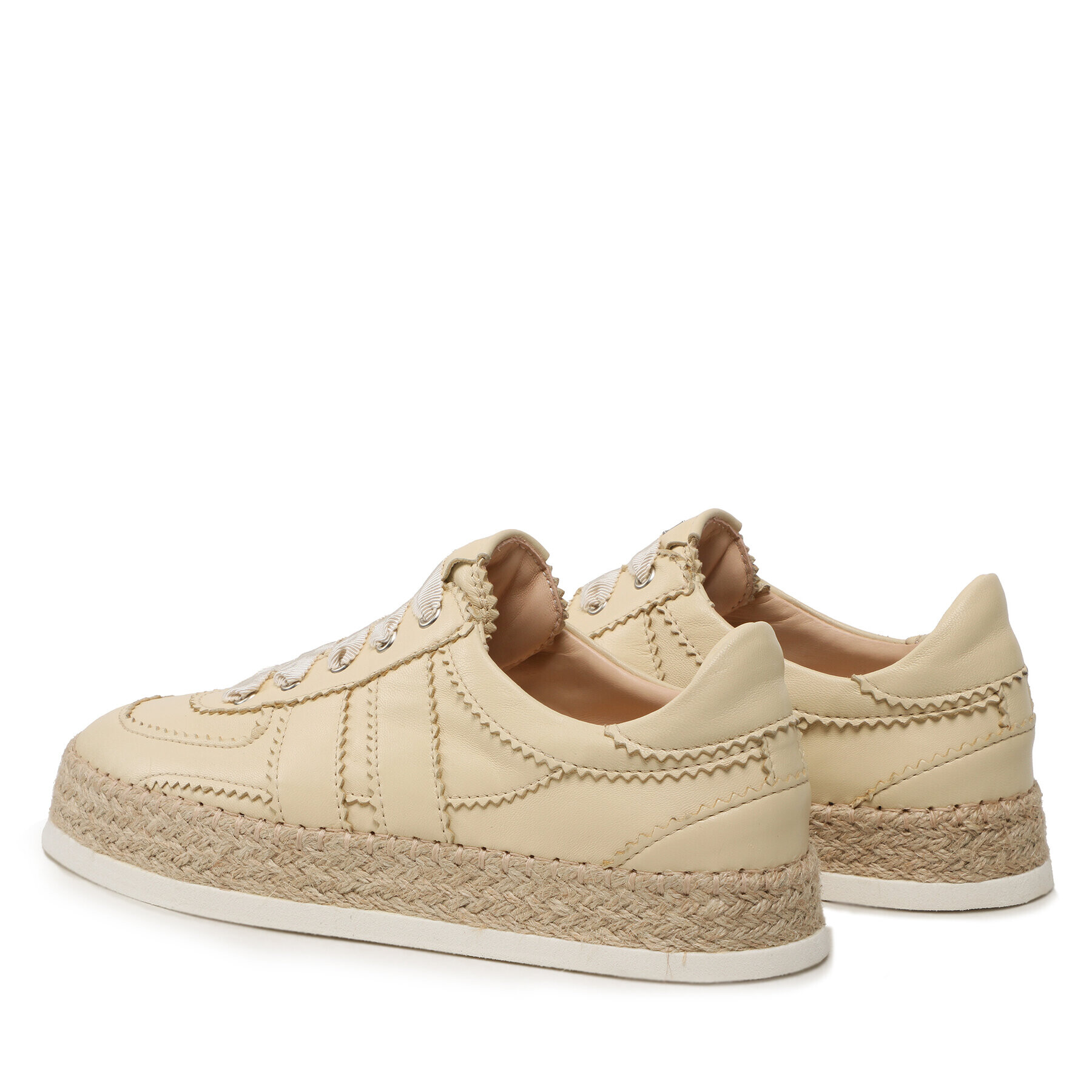 AGL Espadrilky Leda Rope D936107PISOFTY0241 Béžová - Pepit.cz