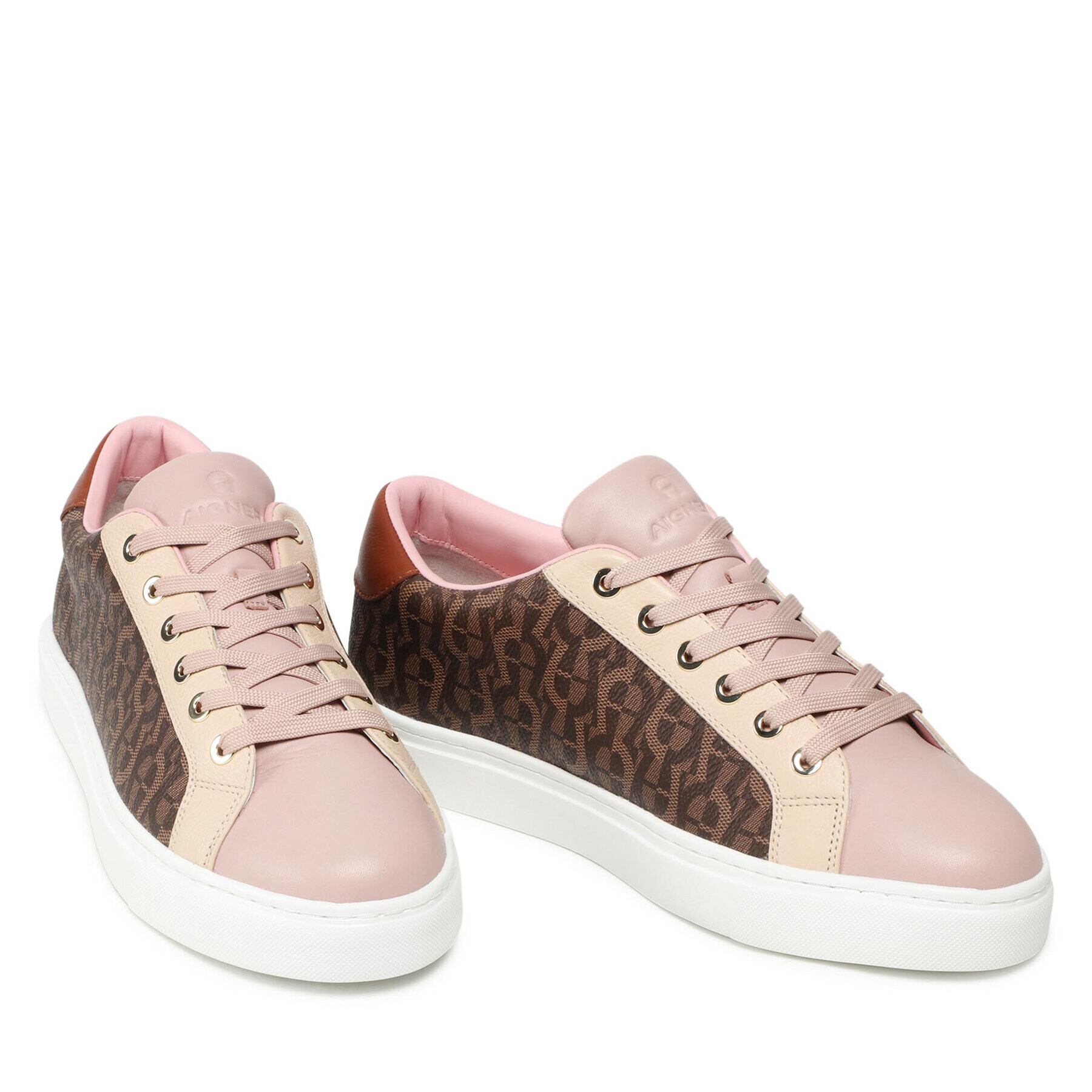 Aigner Sneakersy Diane 5A 1221510 Hnědá - Pepit.cz