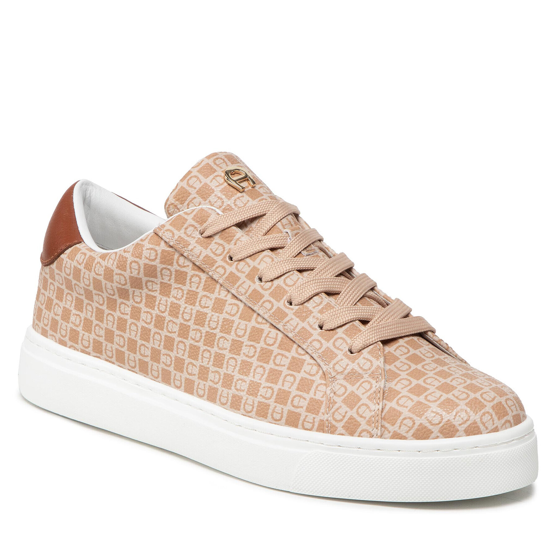 Aigner Sneakersy Diane 5B 1221700 Béžová - Pepit.cz