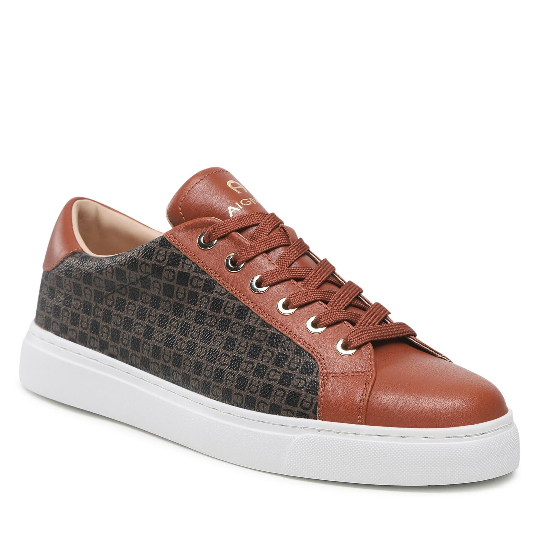 Aigner Sneakersy Diane 60A 1222575 Hnědá - Pepit.cz