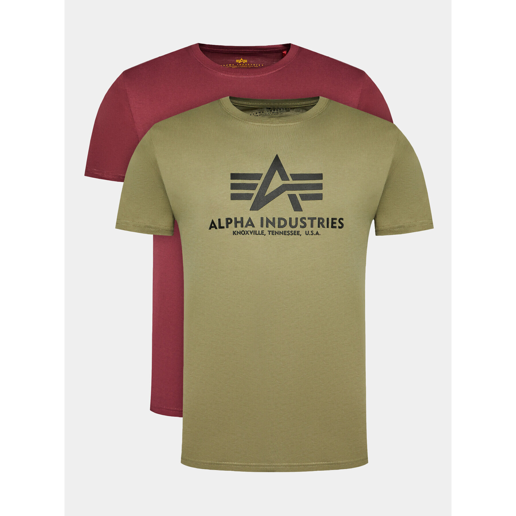 Alpha Industries 2-dílná sada T-shirts Basic 106524 Barevná Regular Fit - Pepit.cz