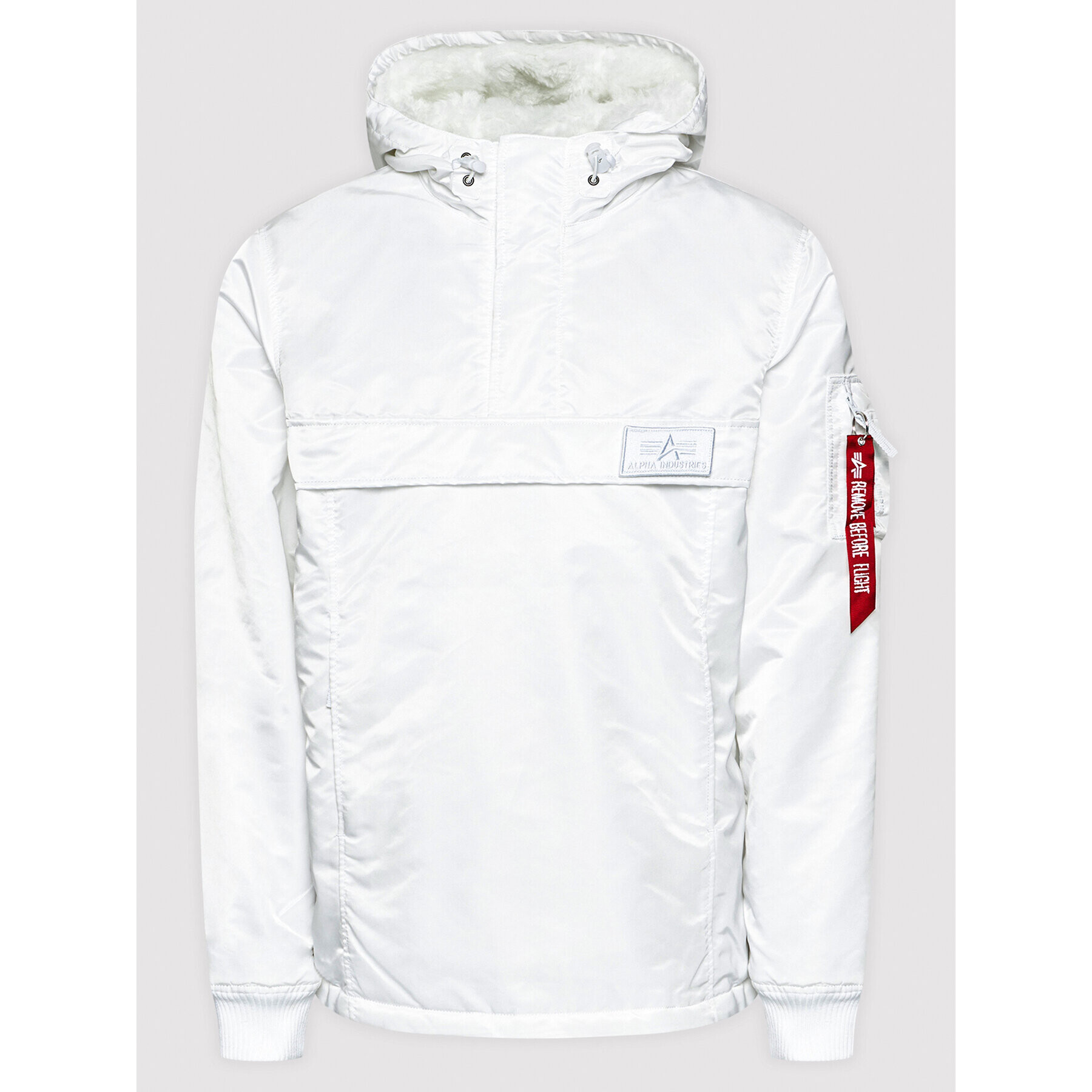 Alpha Industries Bunda anorak 118103 Bílá Regular Fit - Pepit.cz