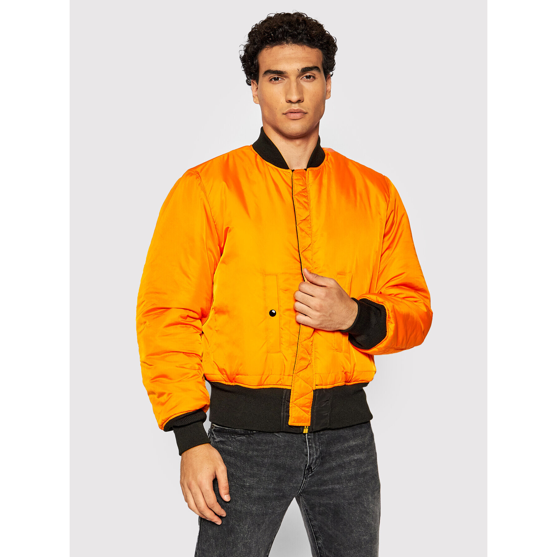 Alpha Industries Bunda bomber Ma-1 100101 Černá Regular Fit - Pepit.cz