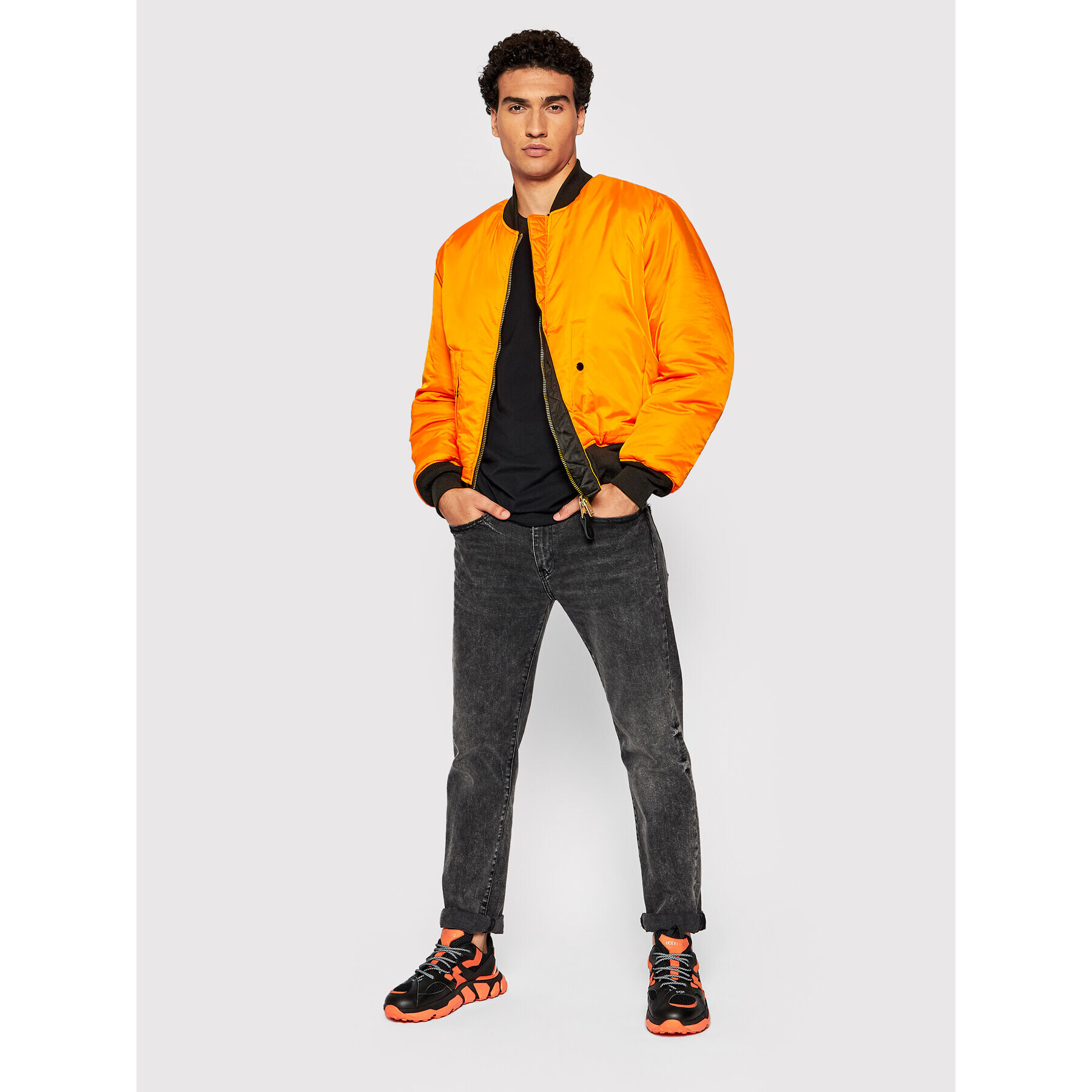 Alpha Industries Bunda bomber Ma-1 100101 Černá Regular Fit - Pepit.cz