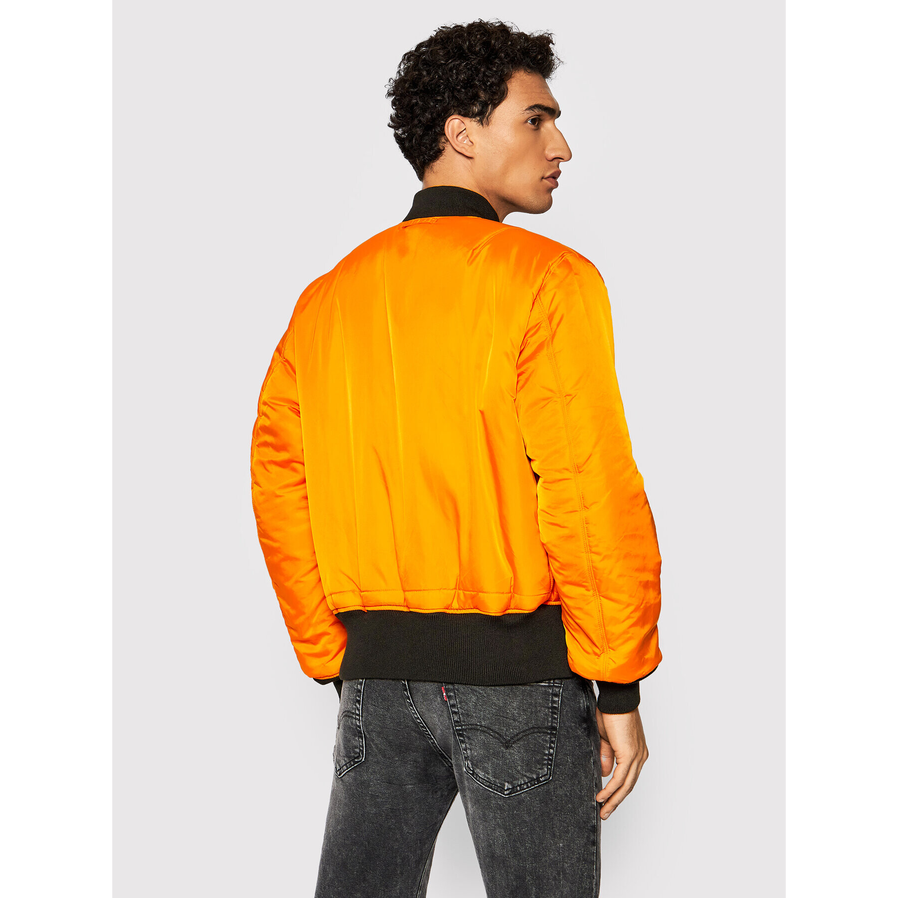 Alpha Industries Bunda bomber Ma-1 100101 Černá Regular Fit - Pepit.cz