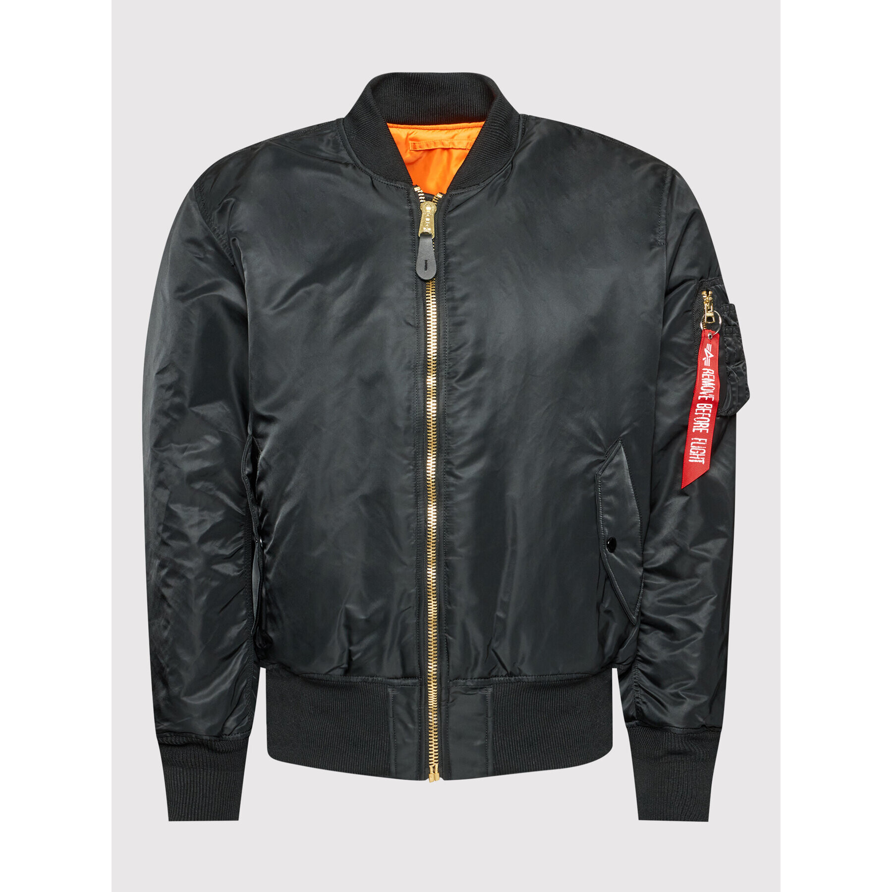 Alpha Industries Bunda bomber Ma-1 100101 Černá Regular Fit - Pepit.cz