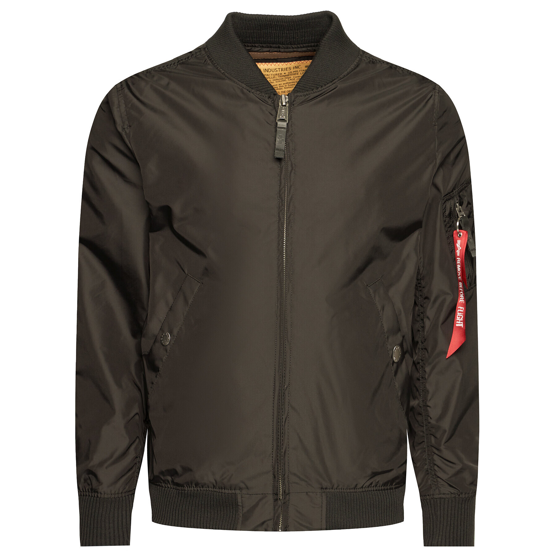 Alpha Industries Bunda bomber Ma-1 191103 Černá Regular Fit - Pepit.cz