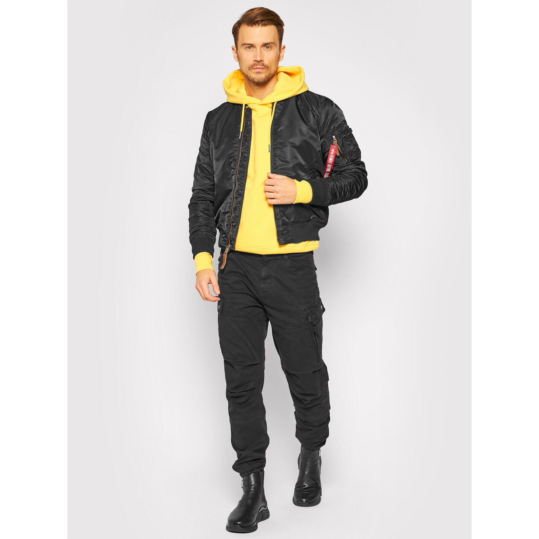 Alpha Industries Bunda bomber Ma-1 Vf 59 191118 Černá Slim Fit - Pepit.cz