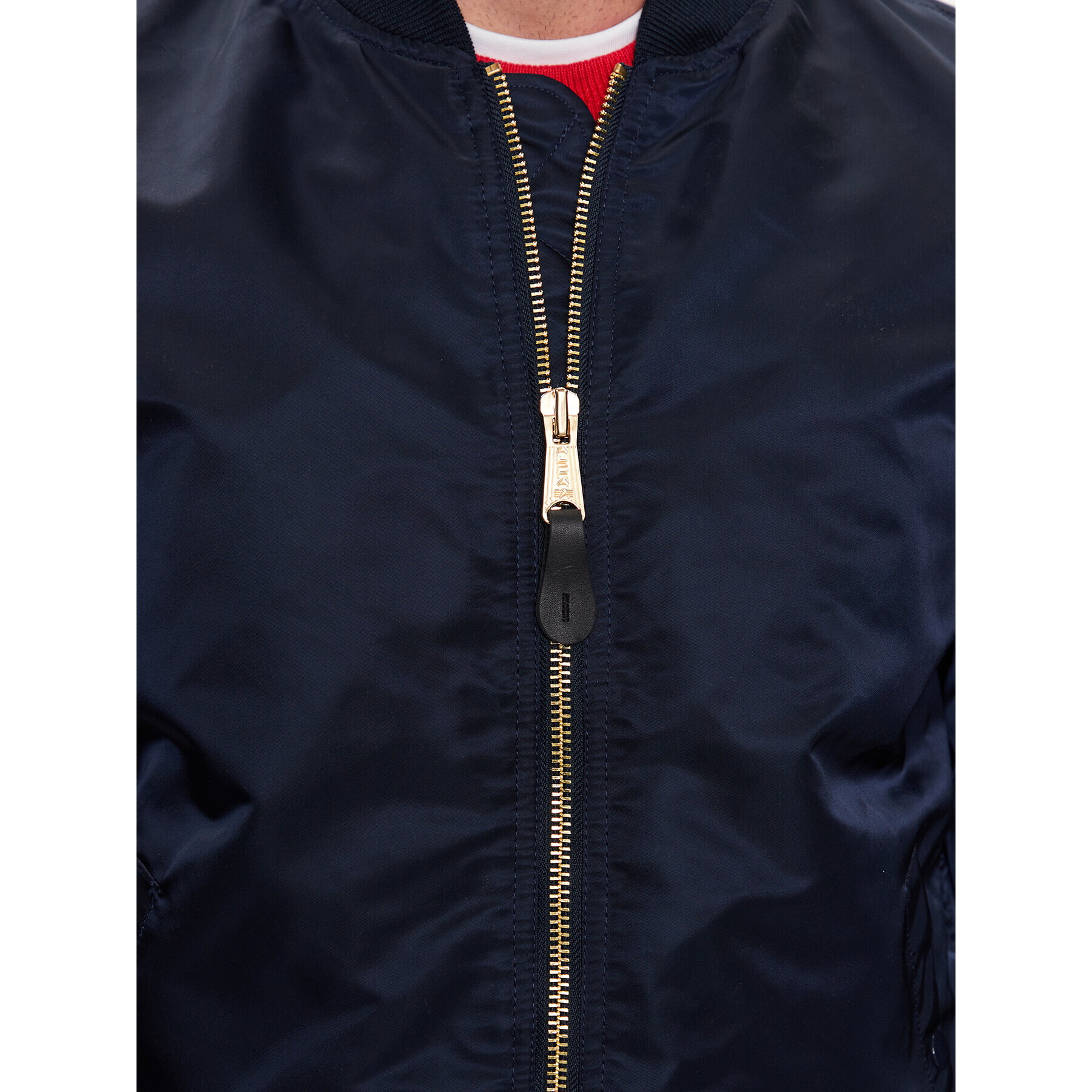 Alpha Industries Bunda bomber MA-1 156101 Modrá Regular Fit - Pepit.cz