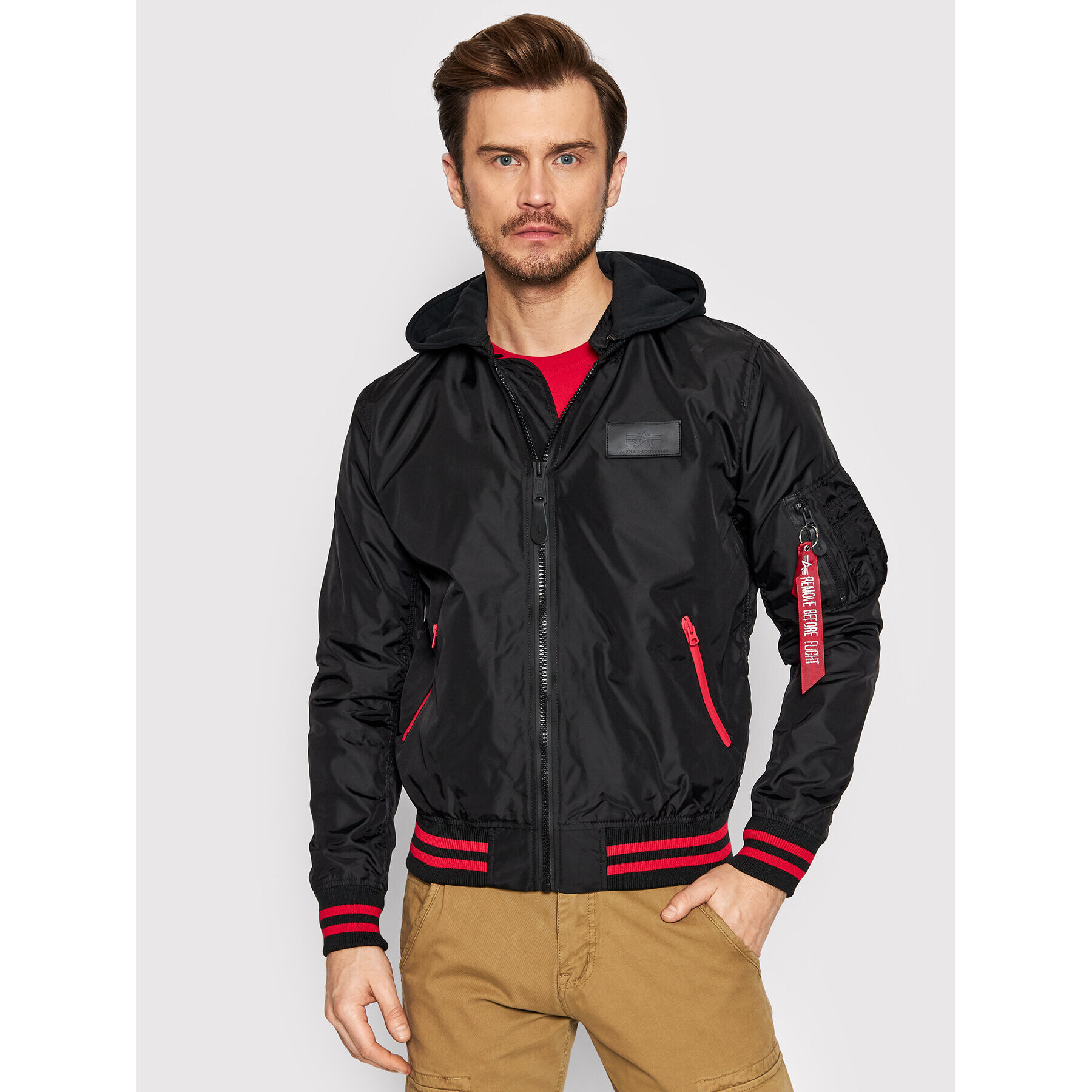 Alpha Industries Bunda bomber Ma-1Tt 126108 Černá Regular Fit - Pepit.cz