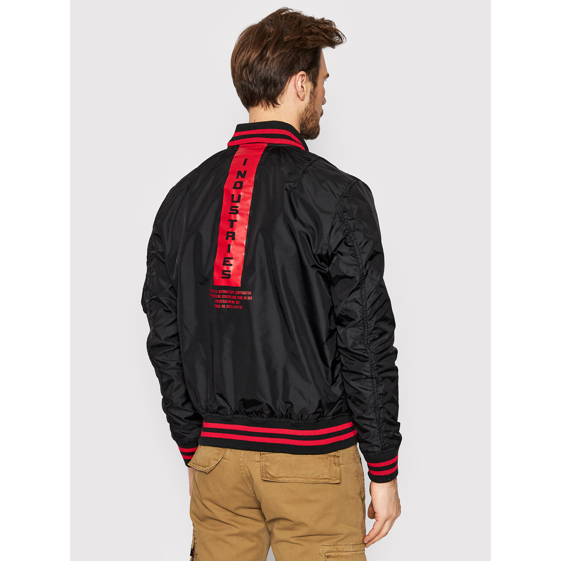 Alpha Industries Bunda bomber Ma-1Tt 126108 Černá Regular Fit - Pepit.cz