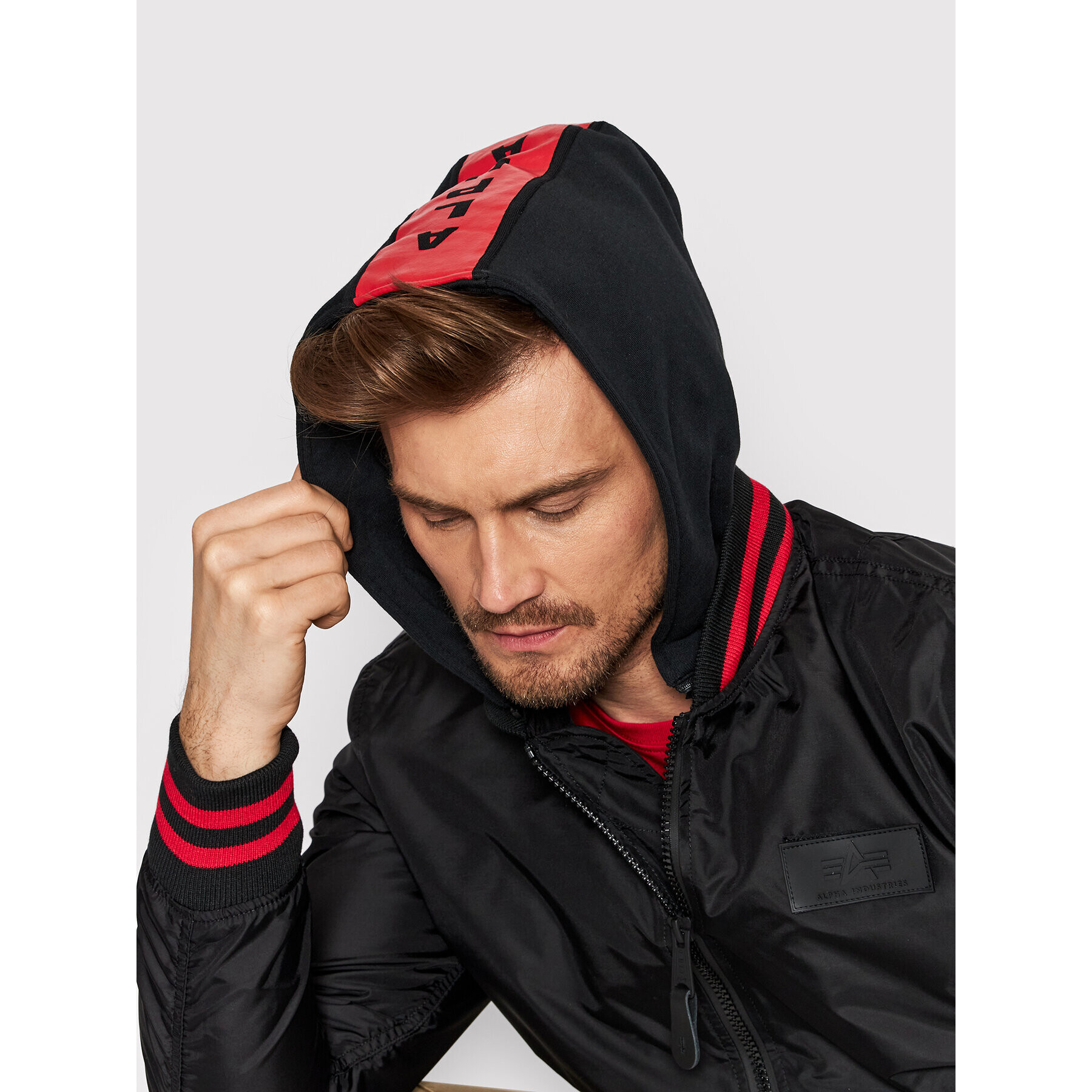 Alpha Industries Bunda bomber Ma-1Tt 126108 Černá Regular Fit - Pepit.cz