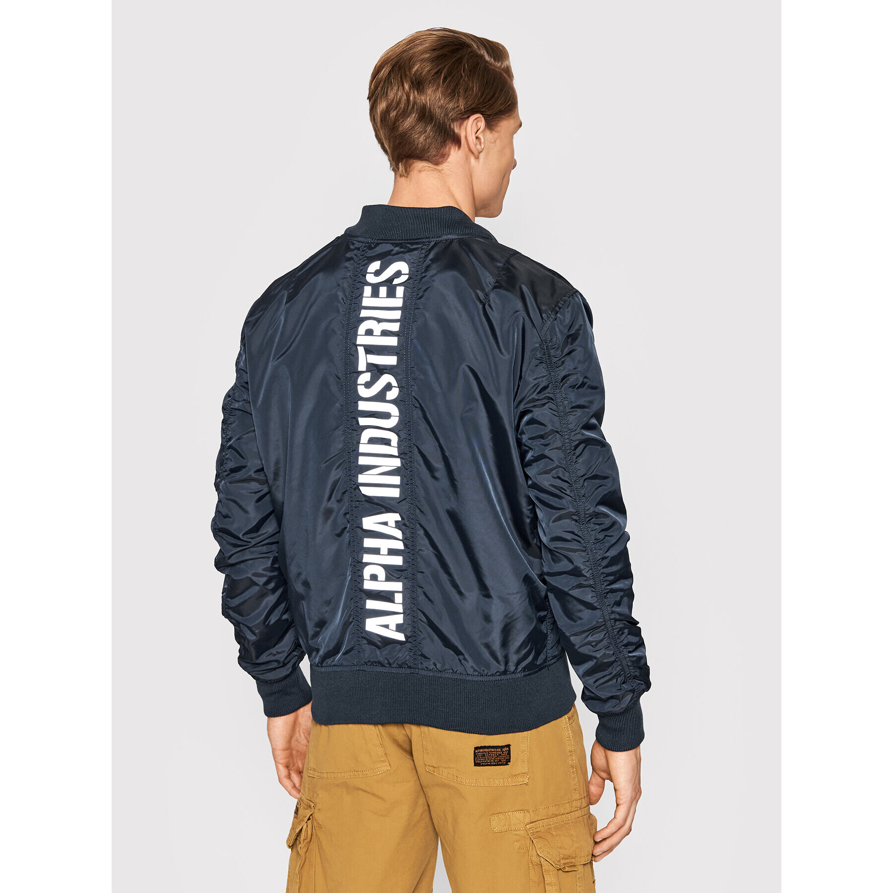 Alpha Industries Bunda pro přechodné období Ma-1 Tt 106103 Tmavomodrá Regular Fit - Pepit.cz