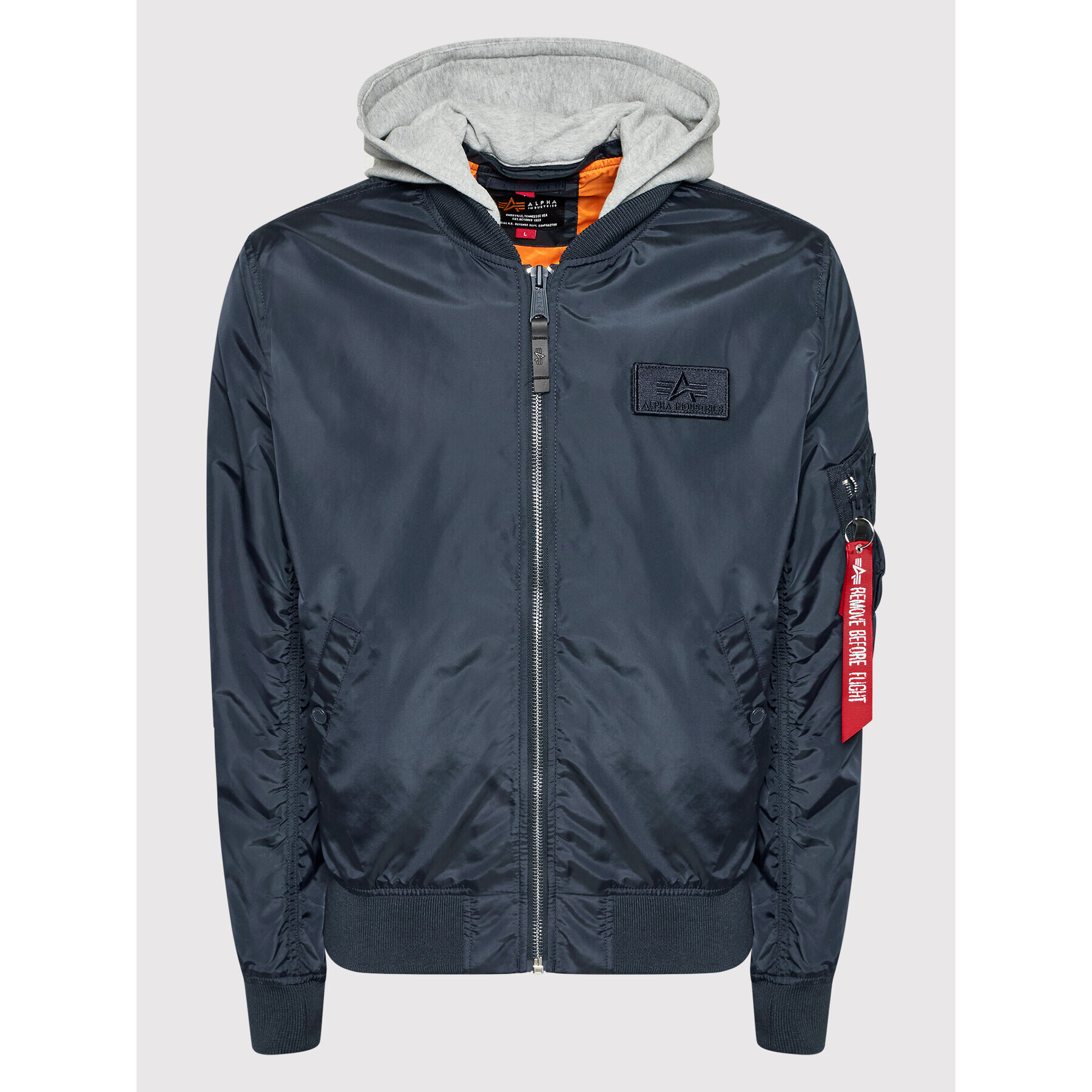 Alpha Industries Bunda pro přechodné období Ma-1 Tt 106103 Tmavomodrá Regular Fit - Pepit.cz