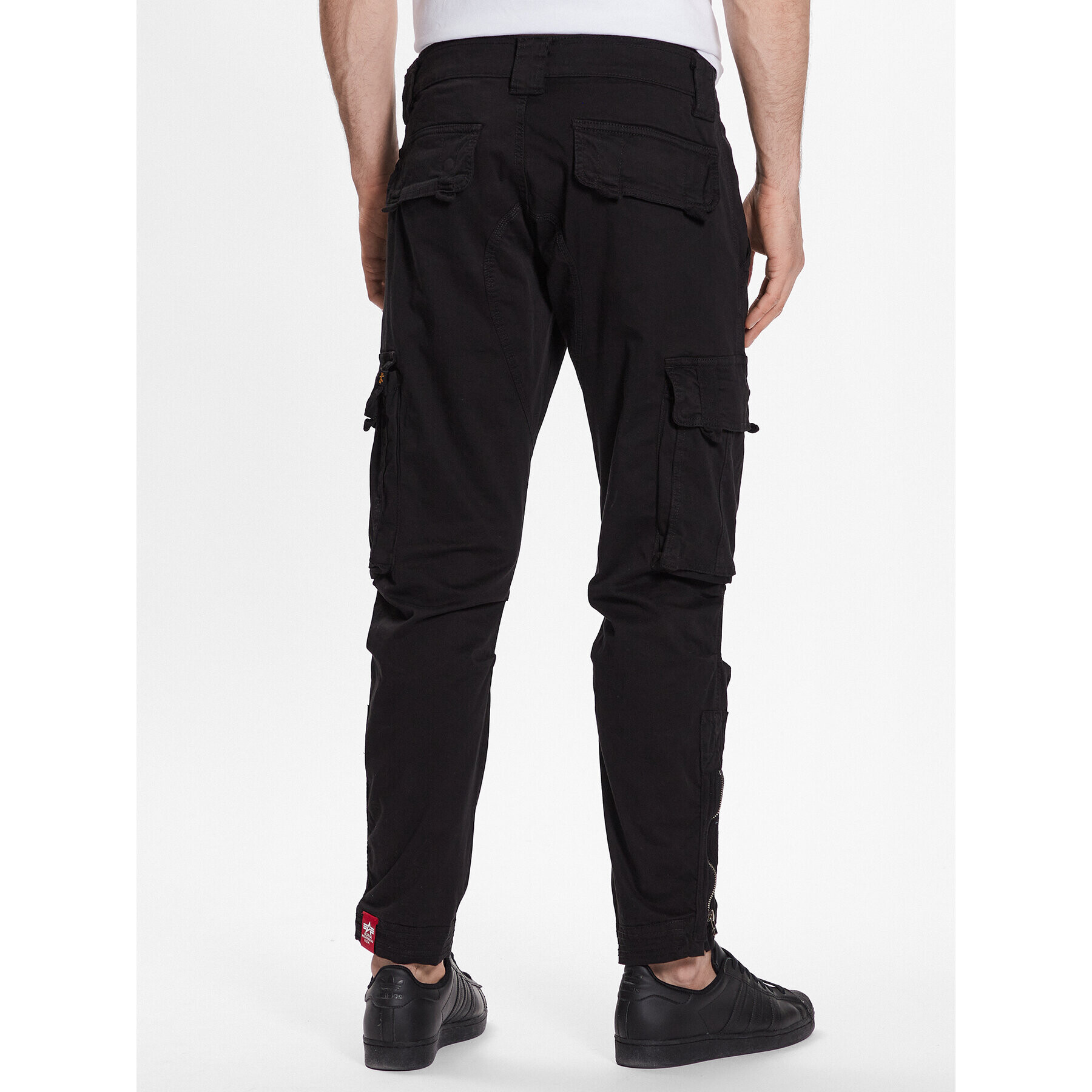 Alpha Industries Kalhoty z materiálu Task Force 106203 Černá Regular Fit - Pepit.cz