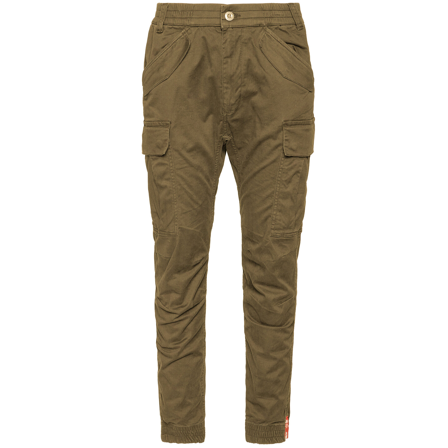 Alpha Industries Joggers kalhoty Airman 188201 Zelená Tapered Fit - Pepit.cz