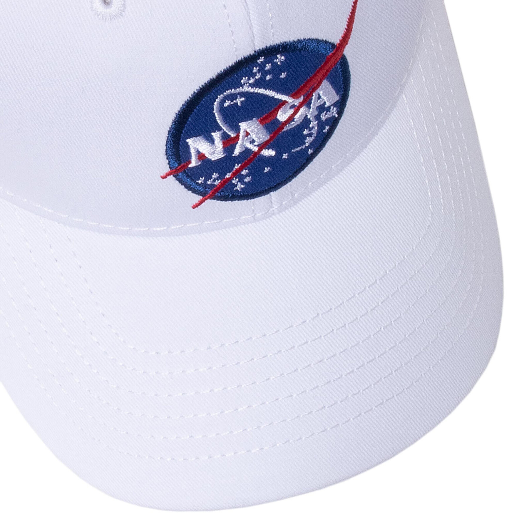 Alpha Industries Kšiltovka Nasa Cap 186903 Bílá - Pepit.cz