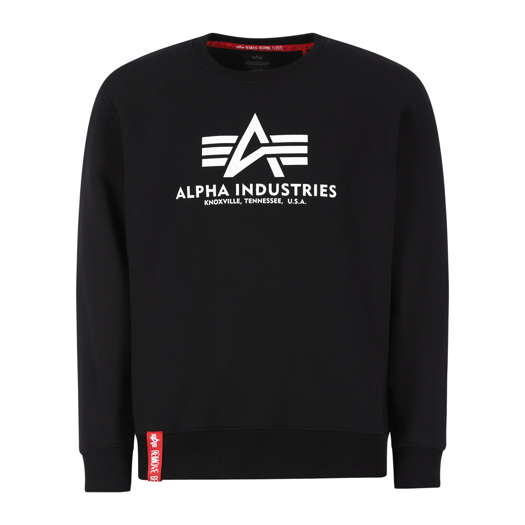 Alpha Industries Mikina Basic 178302 Černá Regular Fit - Pepit.cz