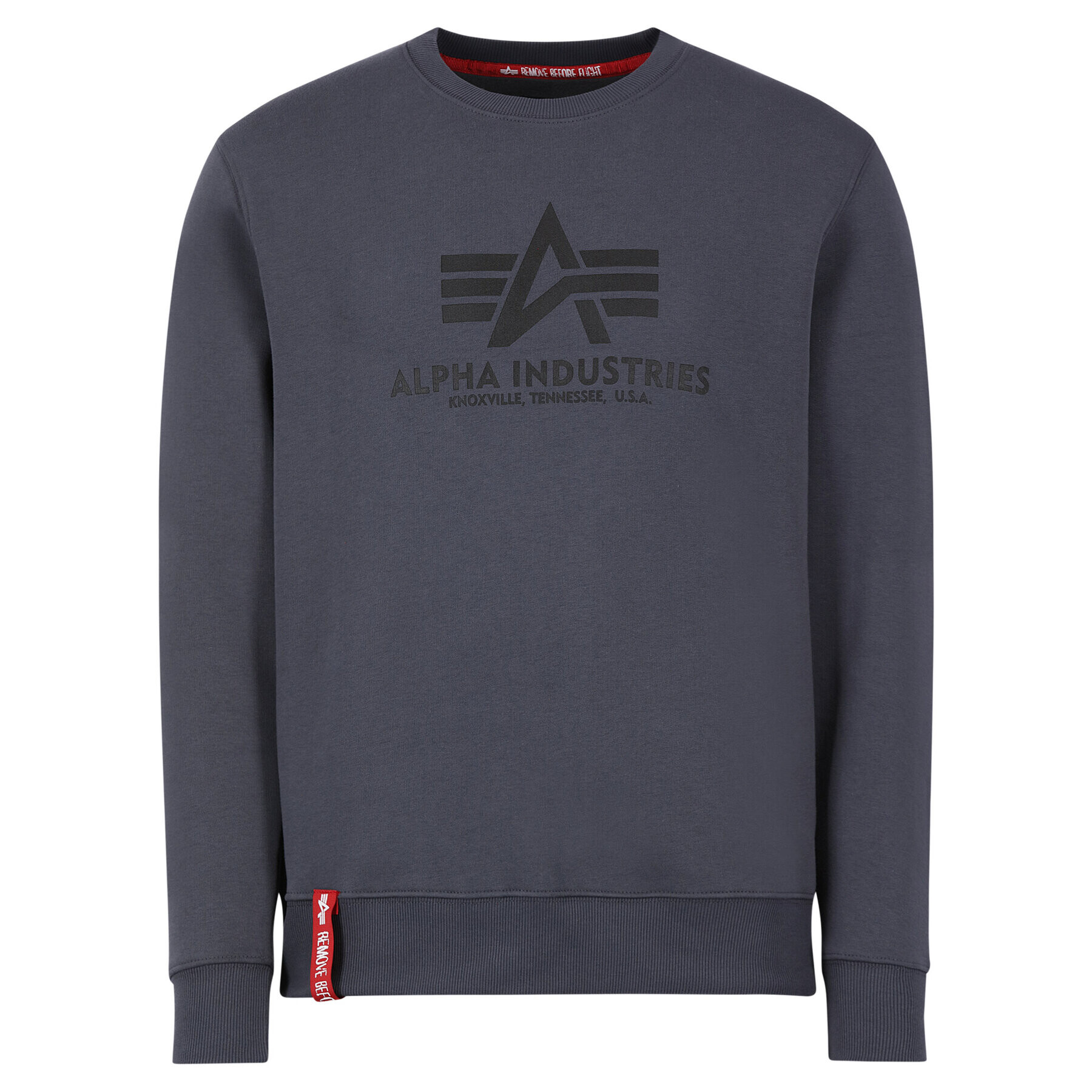 Alpha Industries Mikina Basic 178302 Šedá Regular Fit - Pepit.cz