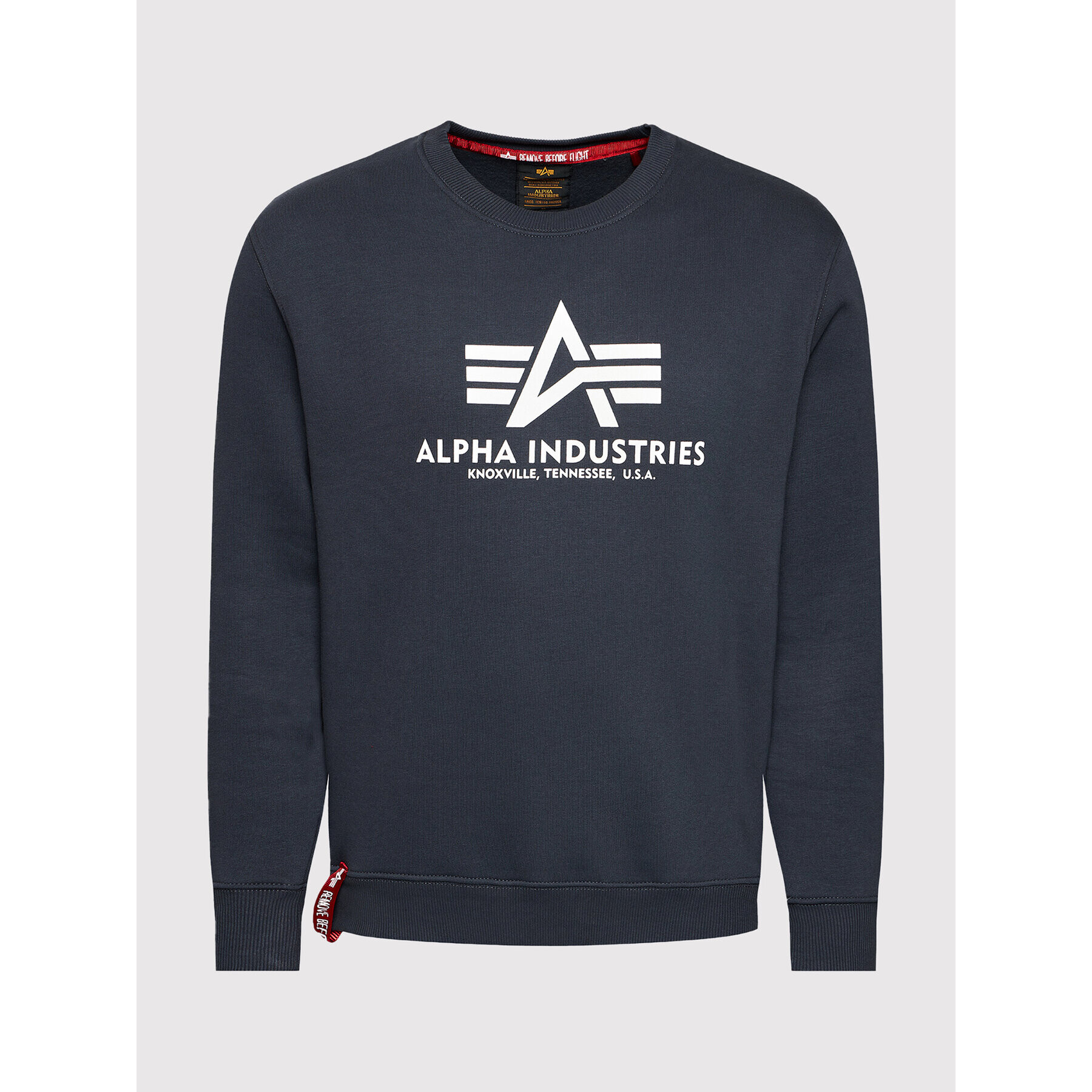 Alpha Industries Mikina Basic 178302 Tmavomodrá Regular Fit - Pepit.cz