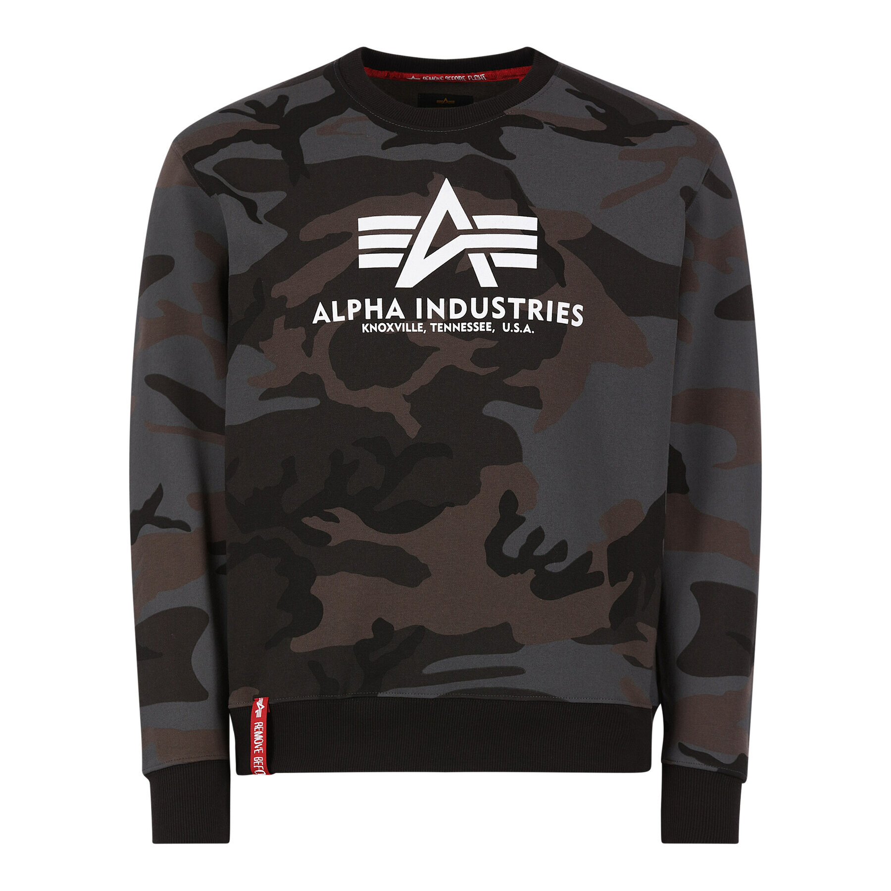 Alpha Industries Mikina Basic 178302C Zelená Regular Fit - Pepit.cz