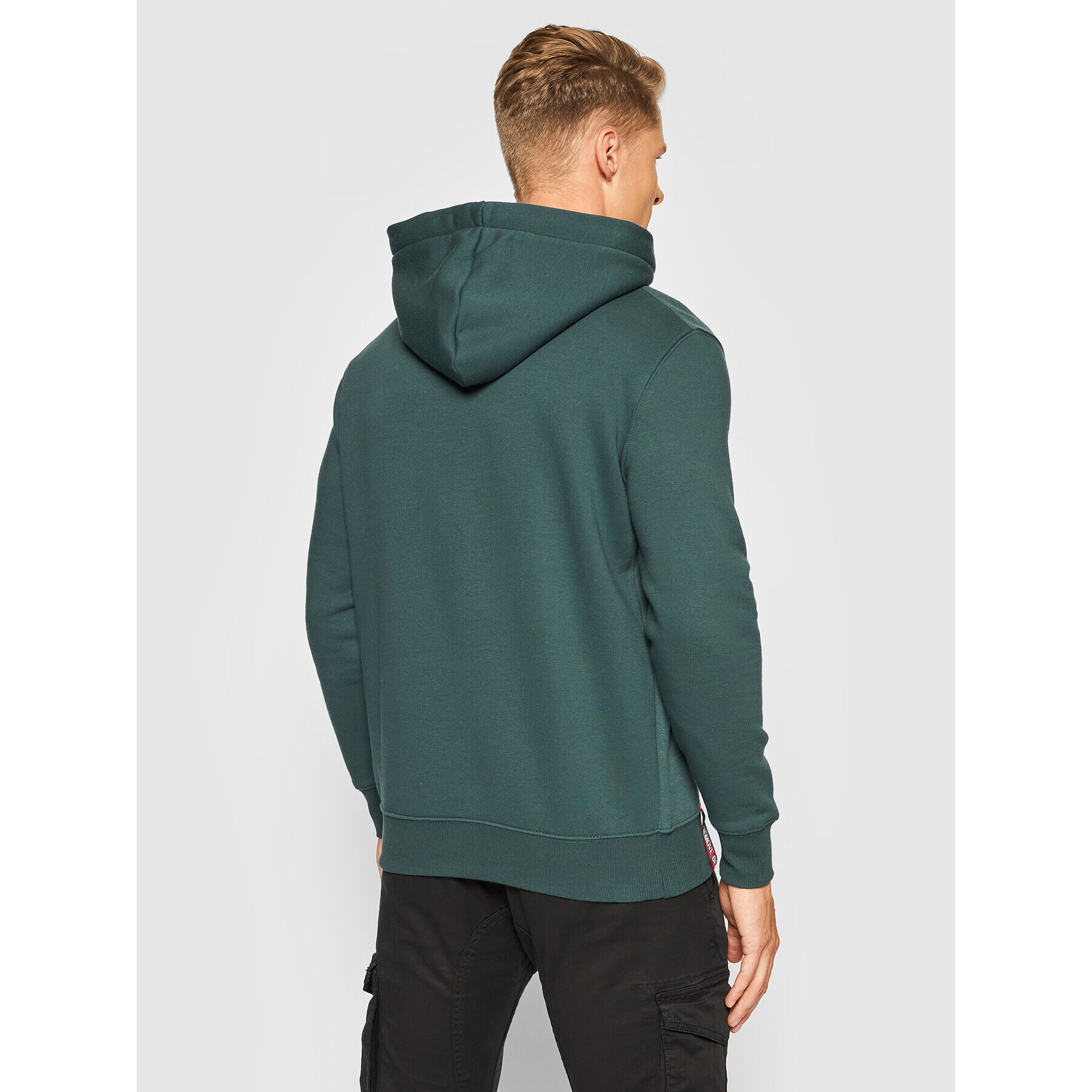 Alpha Industries Mikina Basic 178312 Zelená Regular Fit - Pepit.cz