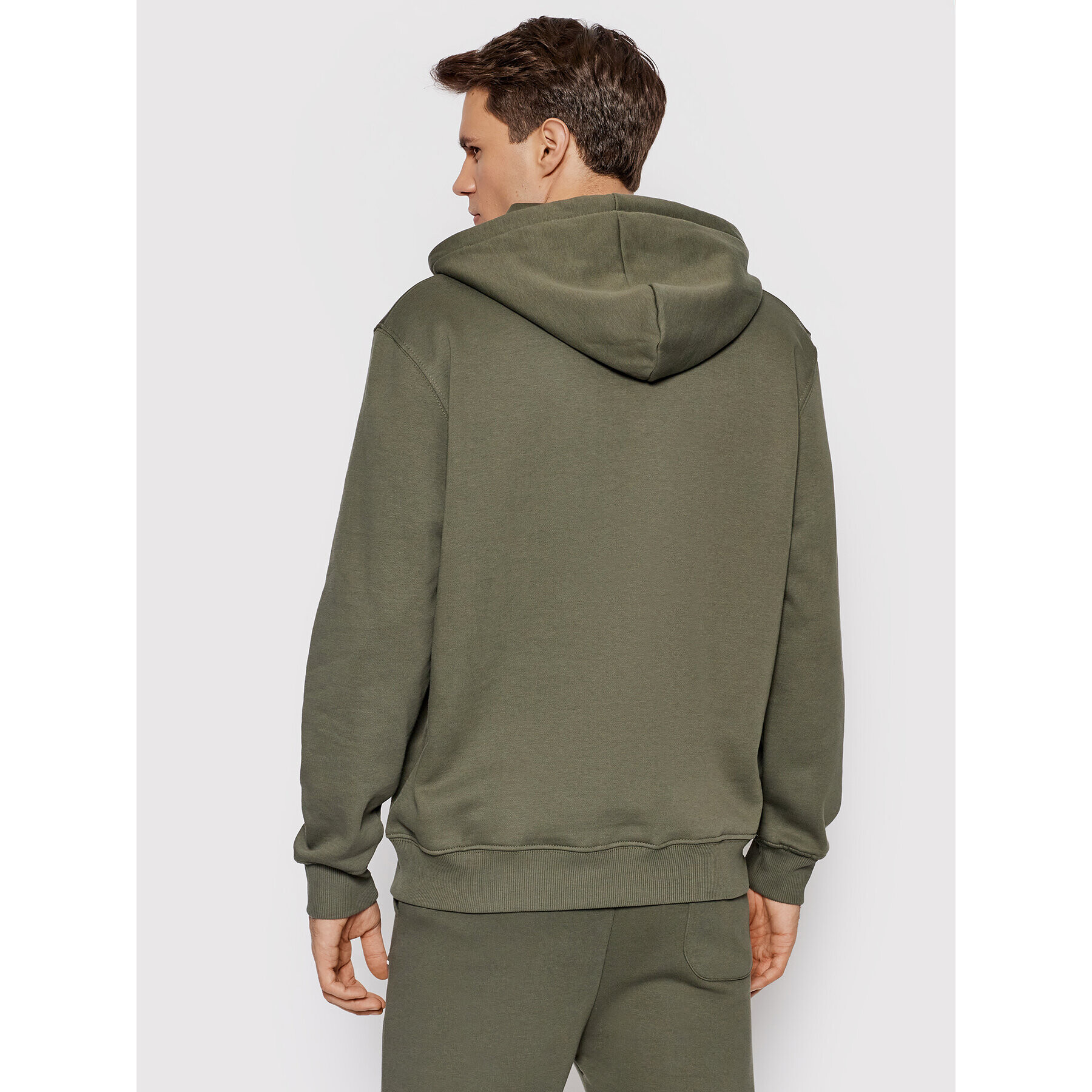 Alpha Industries Mikina Basic 196318 Zelená Regular Fit - Pepit.cz